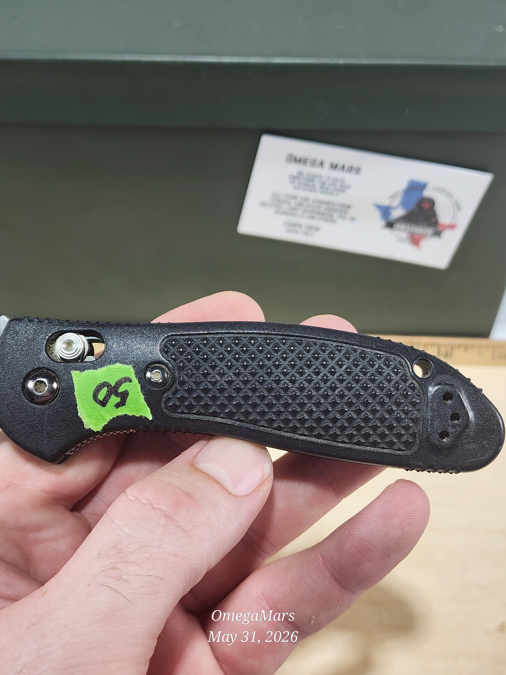 BENCHMADE 551 154CM - Light Usage/Dirty - #50Gr