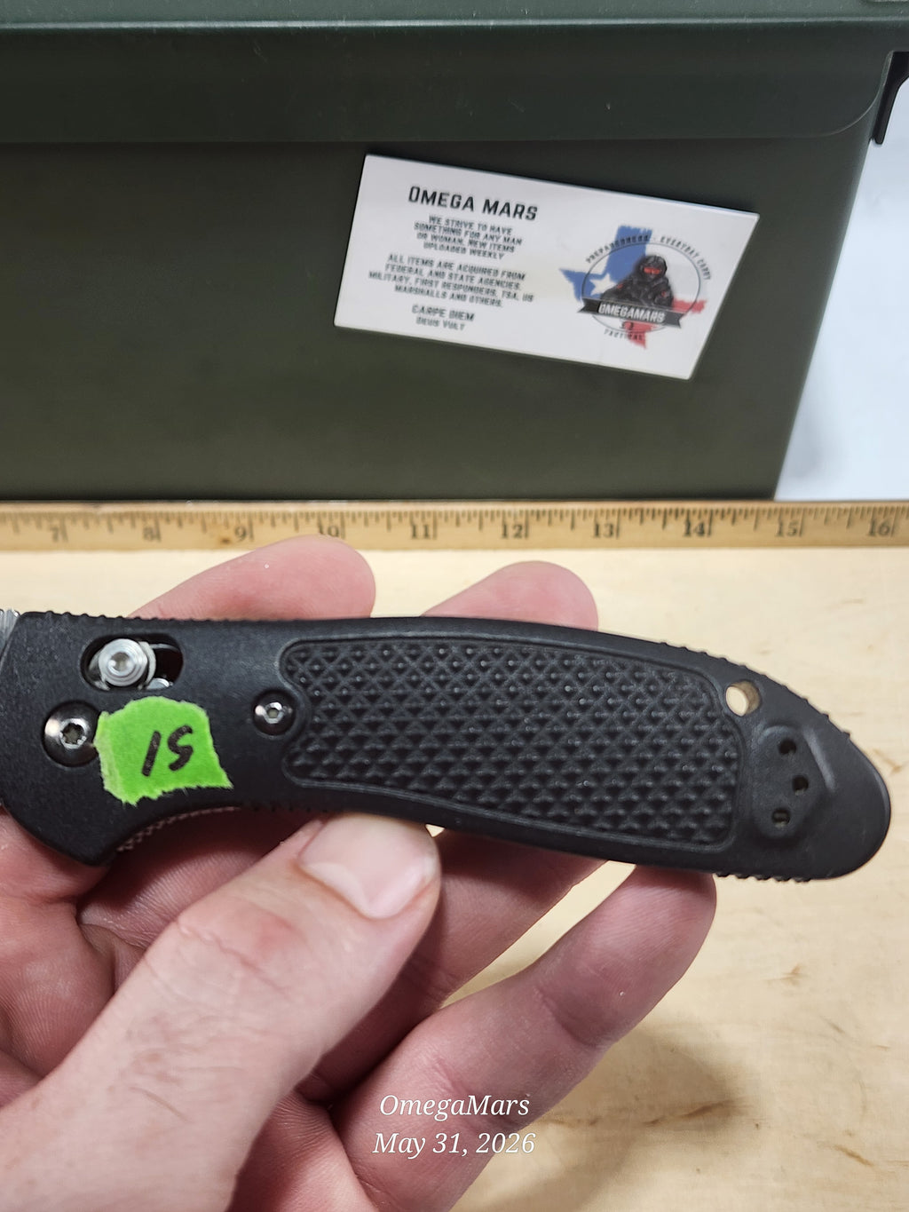 BENCHMADE 551 154CM - Light Usage/Dirty - #51Gr