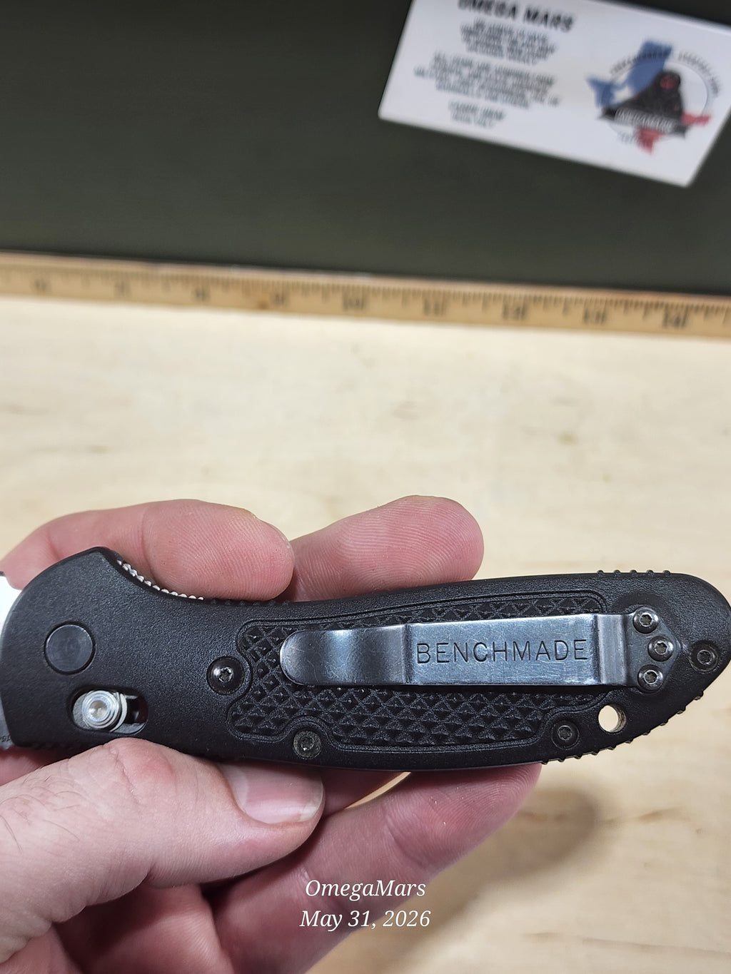 BENCHMADE 551 154CM - Light Usage/Dirty - #51Gr