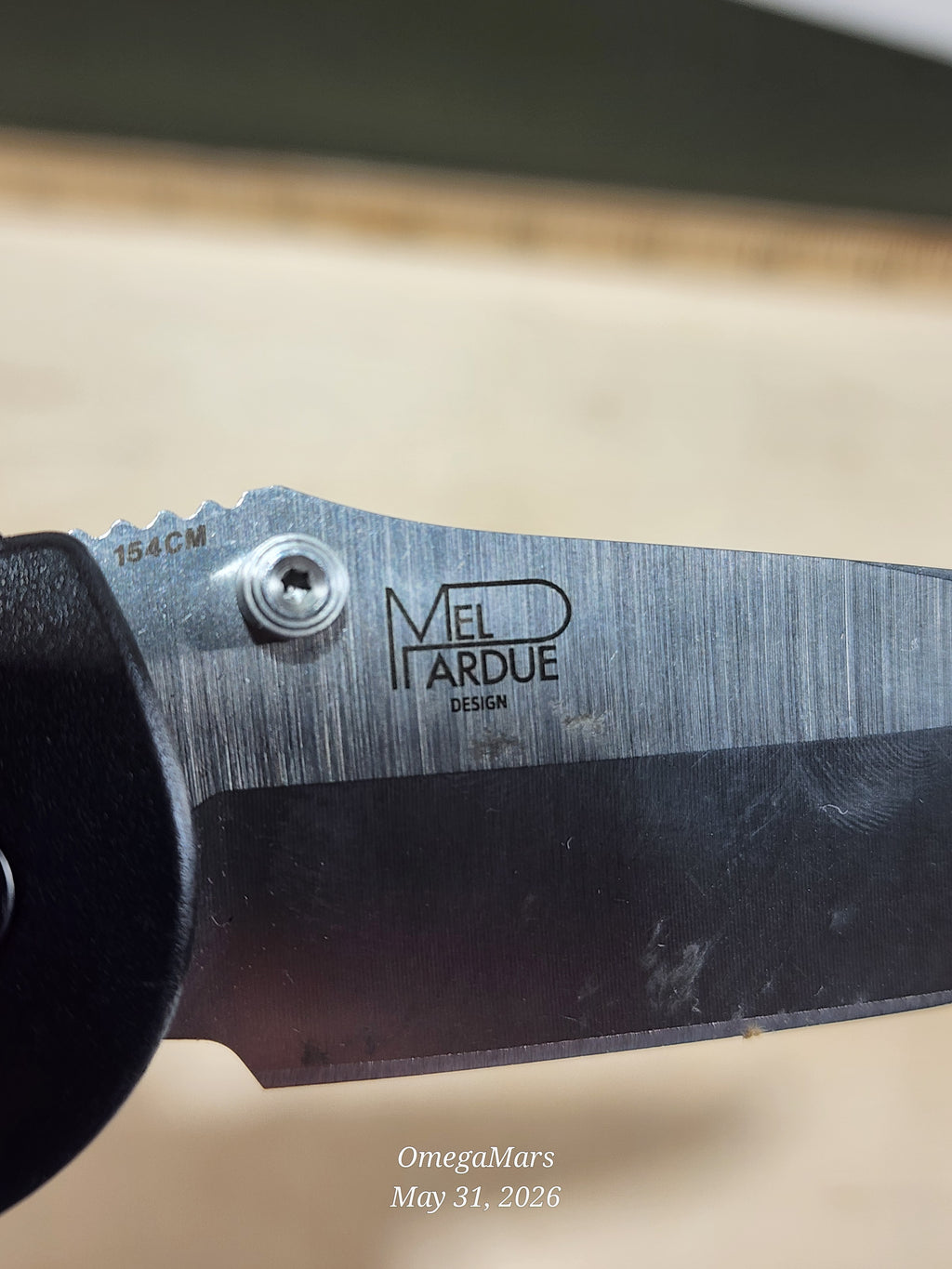 BENCHMADE 551 154CM - Light Usage/Dirty - #51Gr