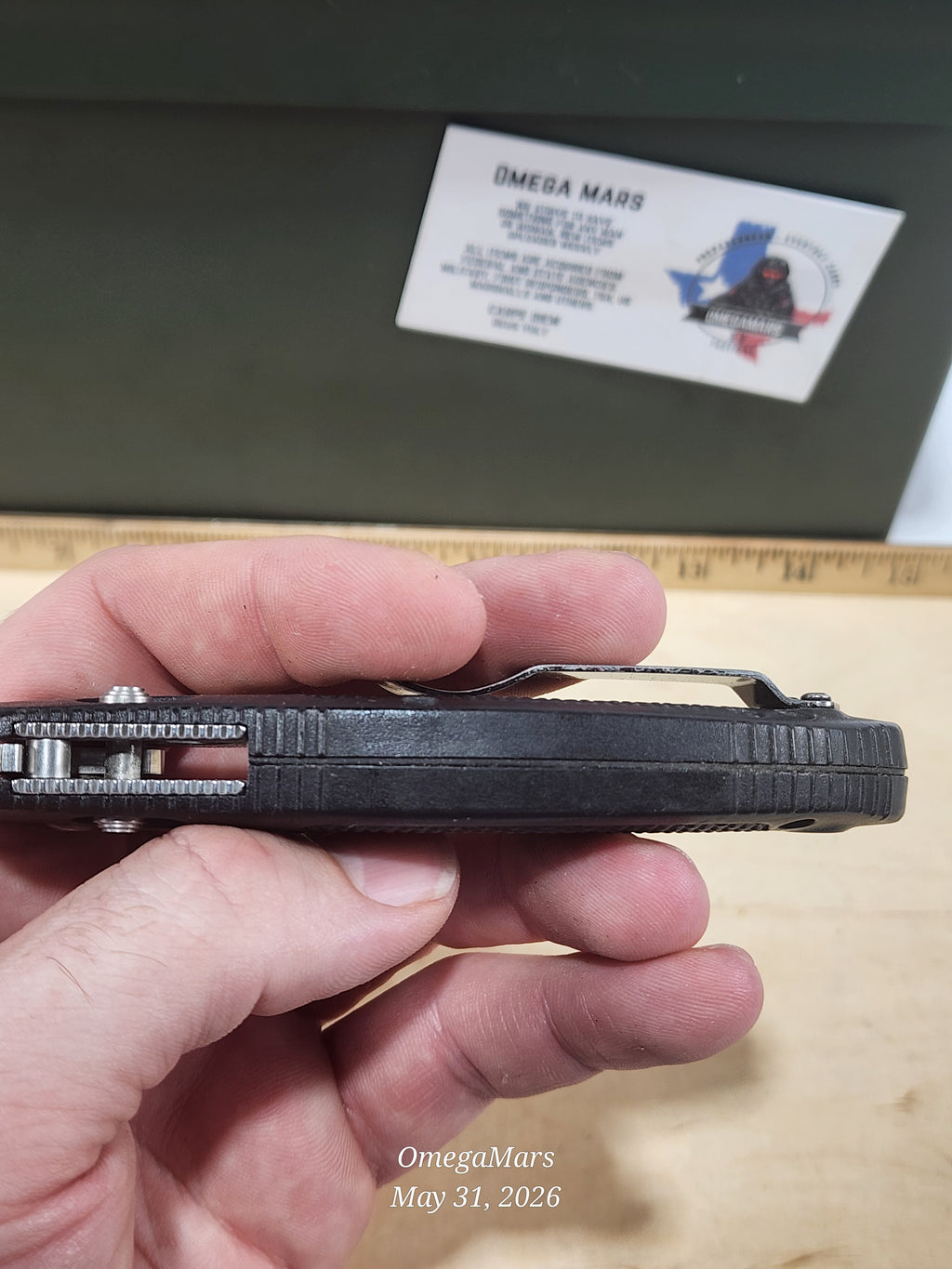 BENCHMADE 551 154CM - Light Usage/Dirty - #52Gr