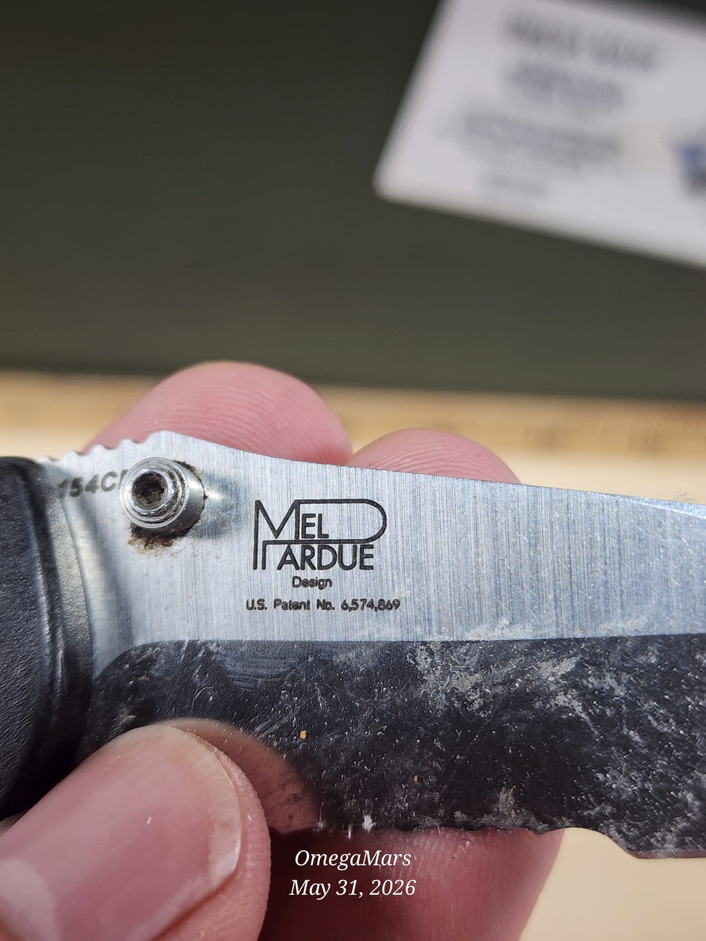 BENCHMADE 551 154CM - Light Usage/Dirty - #52Gr
