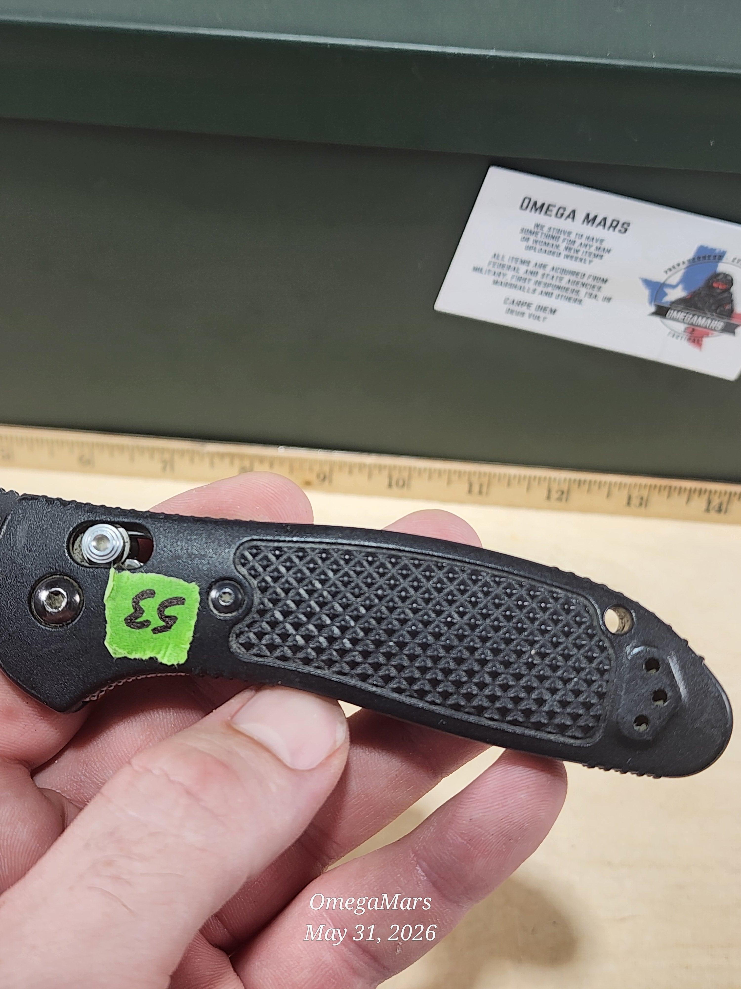 BENCHMADE 551 154CM - Light Usage/Dirty - #53Gr