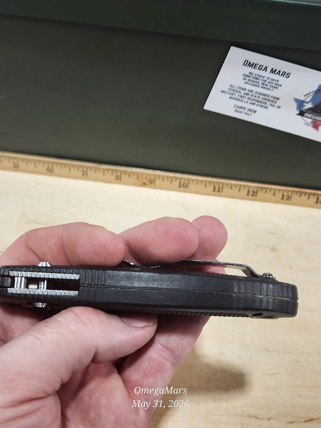 BENCHMADE 551 154CM - Light Usage/Dirty - #53Gr