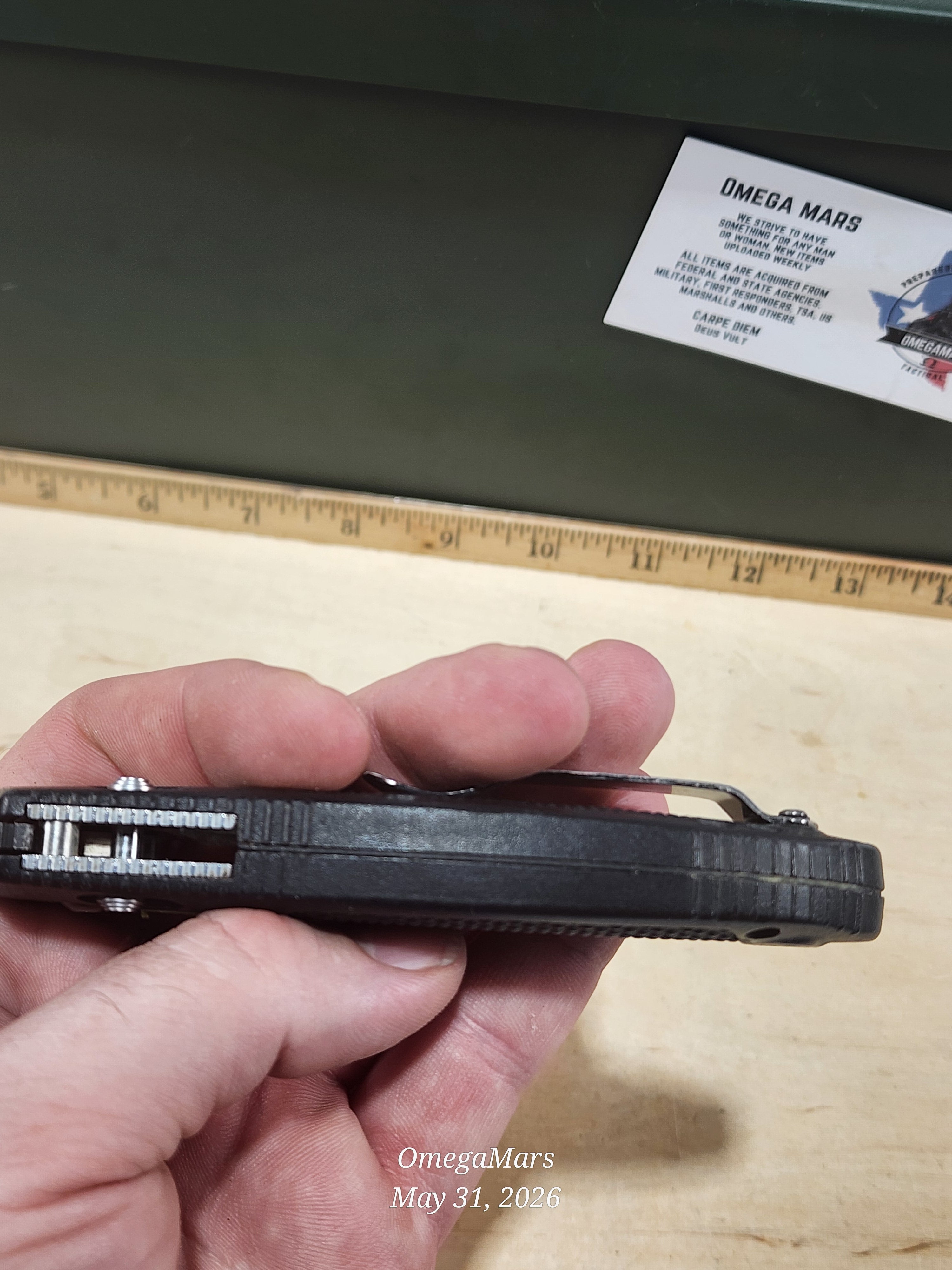 BENCHMADE 551 154CM - Light Usage/Dirty - #53Gr
