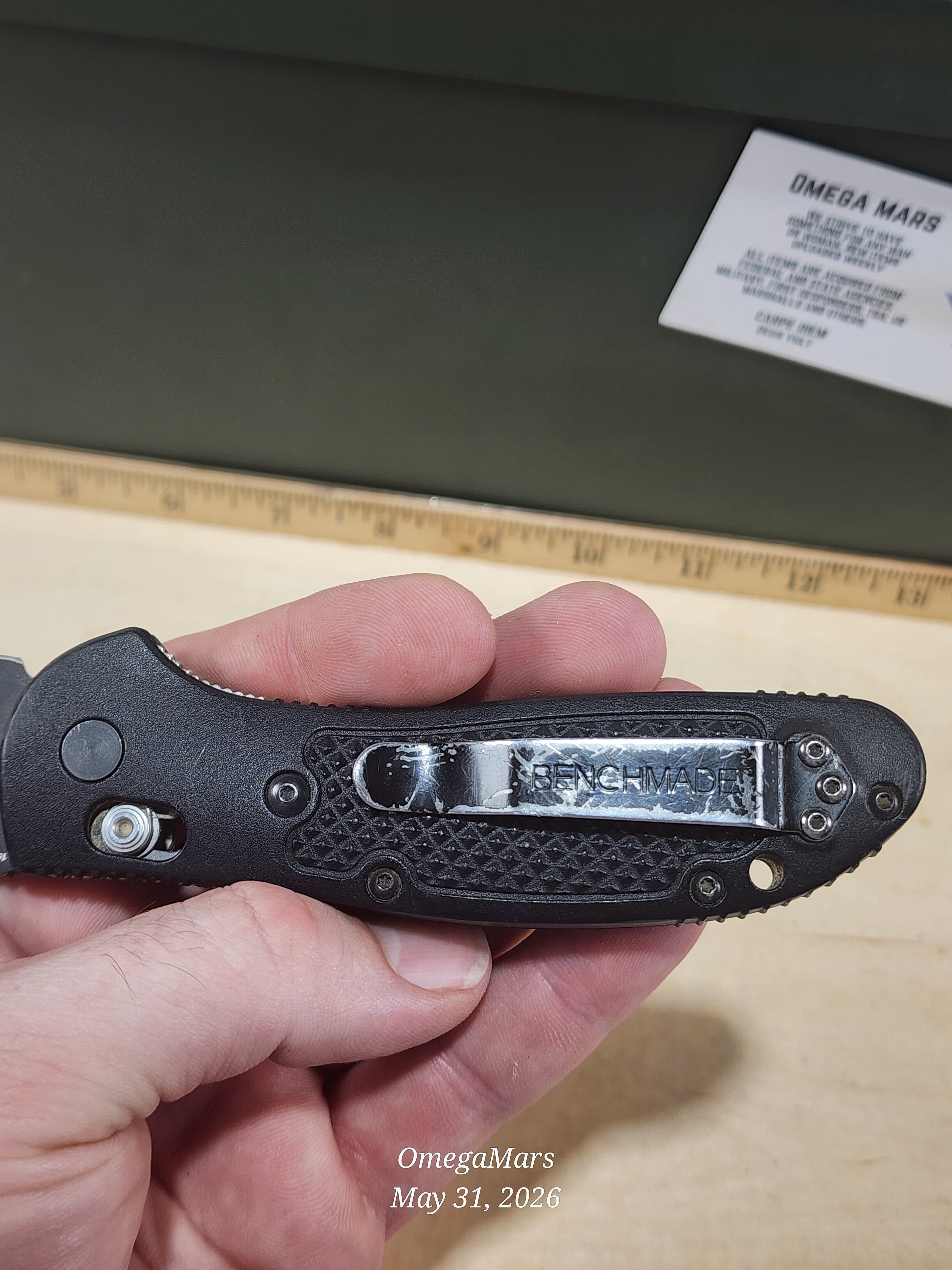 BENCHMADE 551 154CM - Light Usage/Dirty - #53Gr