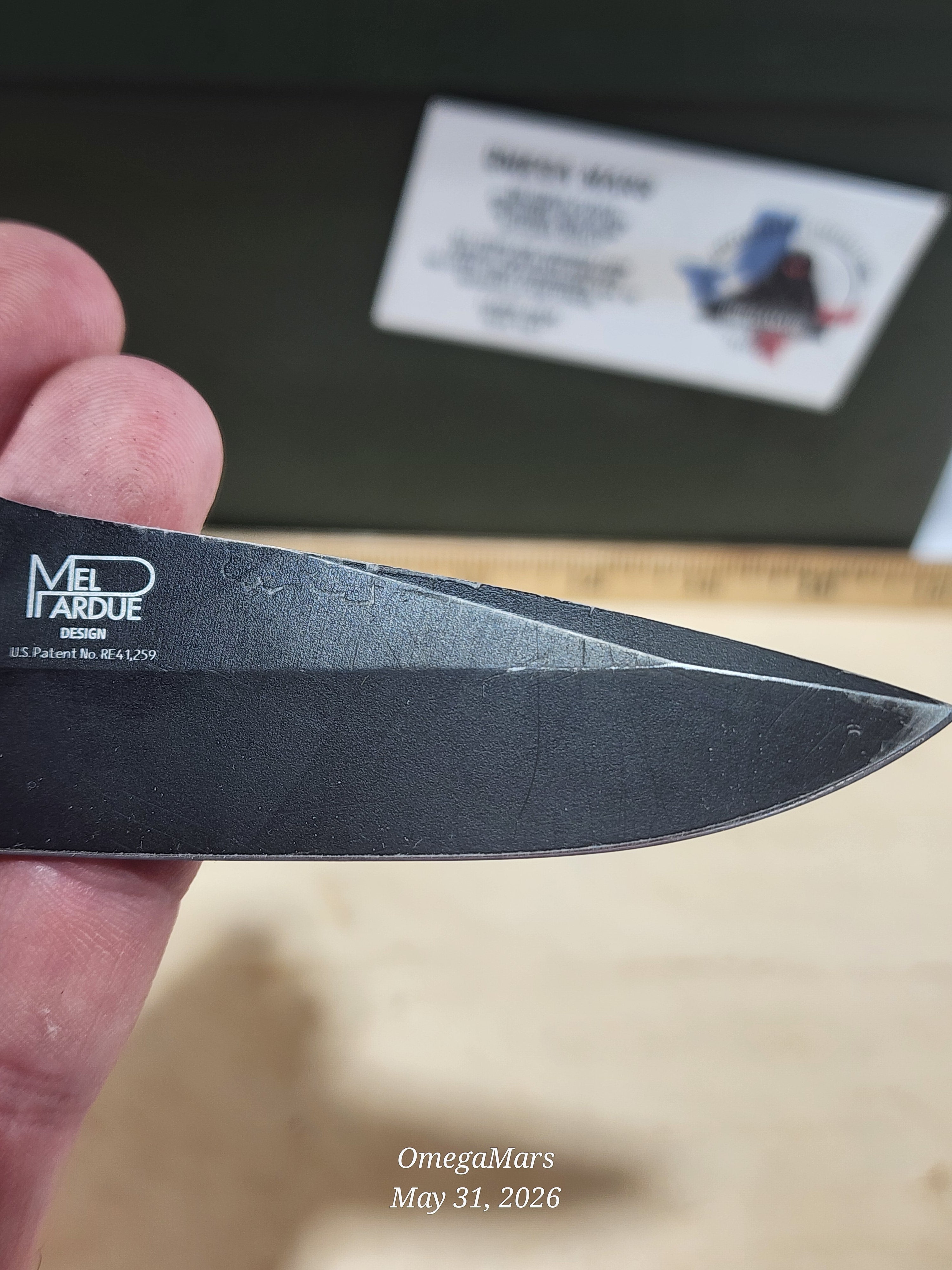 BENCHMADE 551 154CM - Light Usage/Dirty - #53Gr