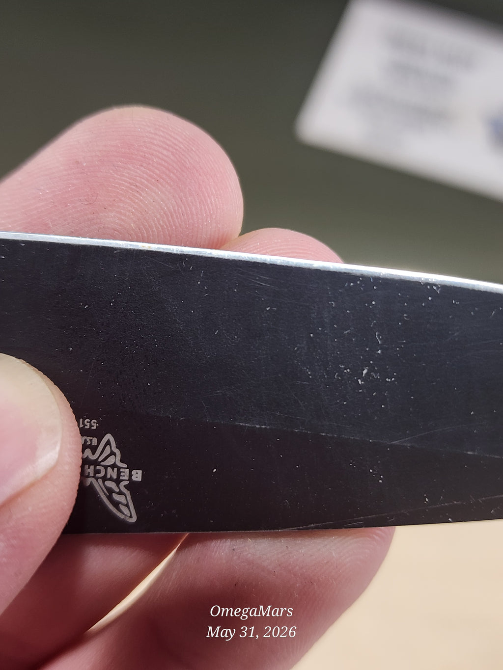 BENCHMADE 551 154CM - Light Usage/Dirty - #53Gr