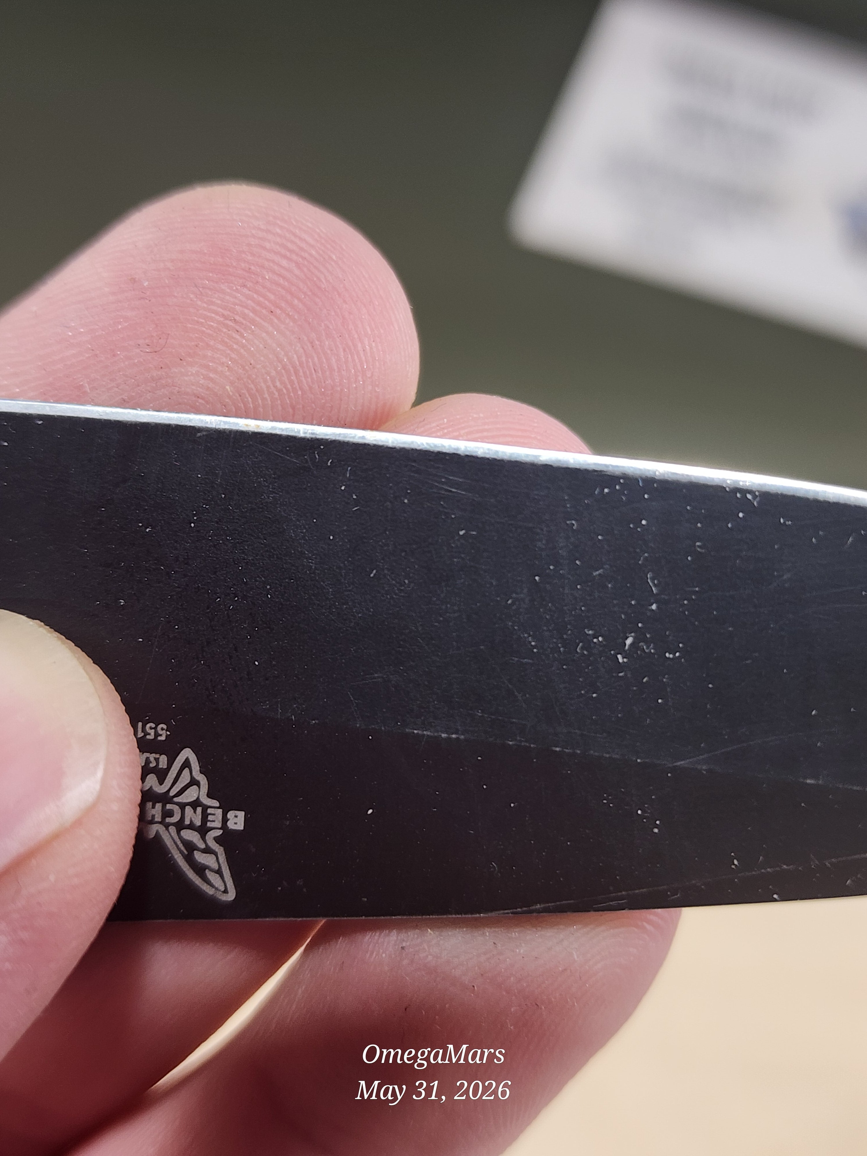 BENCHMADE 551 154CM - Light Usage/Dirty - #53Gr