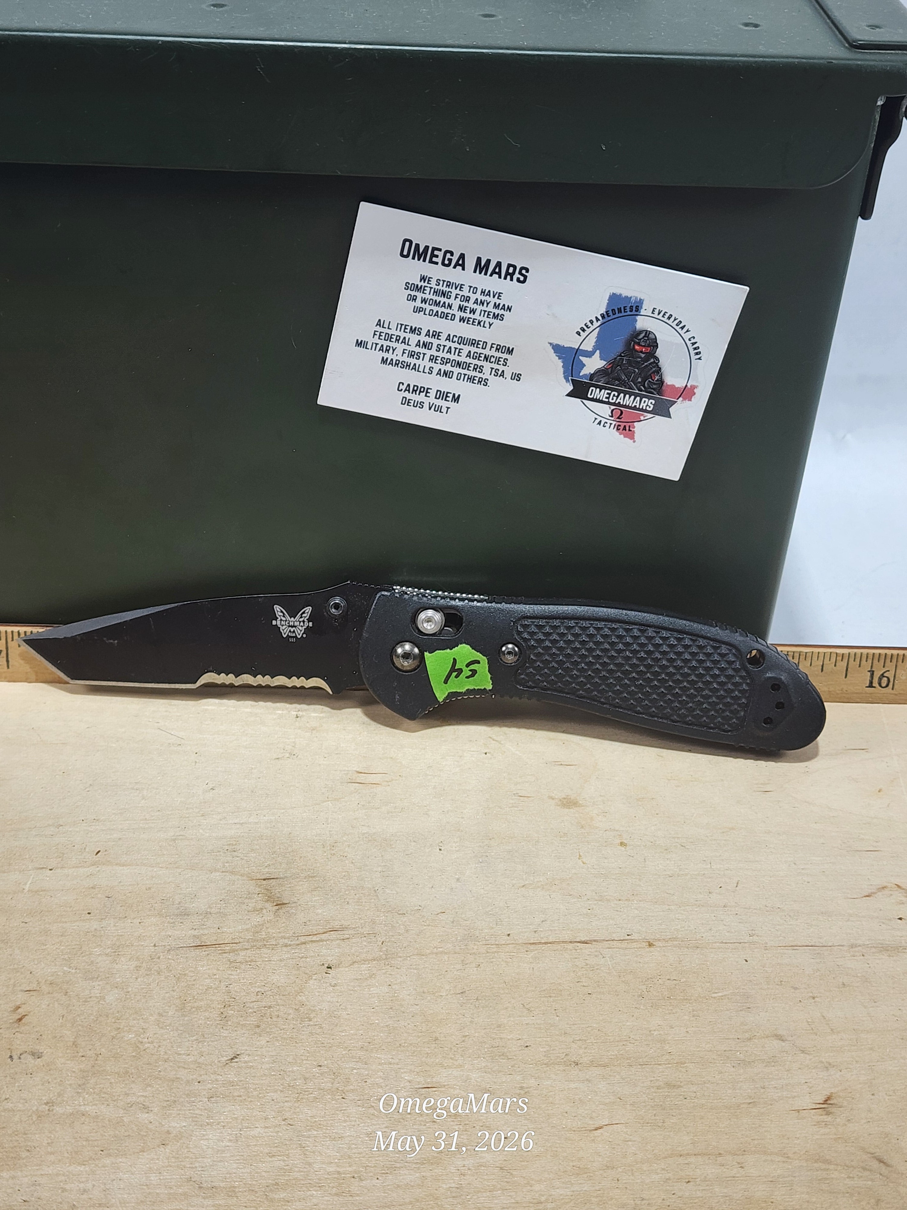 BENCHMADE 553 - Light Usage/Dirty - #54Gr