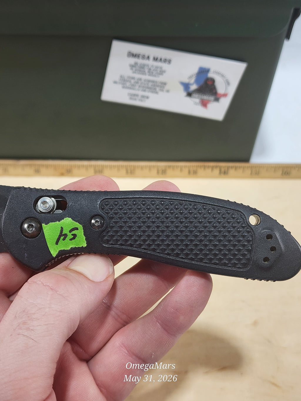 BENCHMADE 553 - Light Usage/Dirty - #54Gr