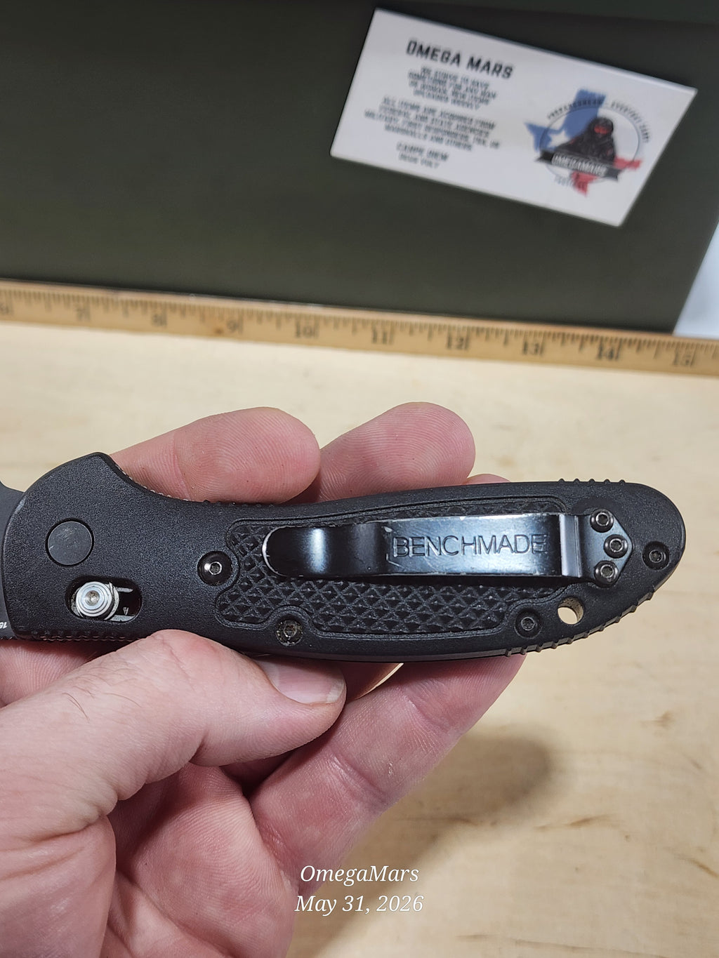 BENCHMADE 553 - Light Usage/Dirty - #54Gr