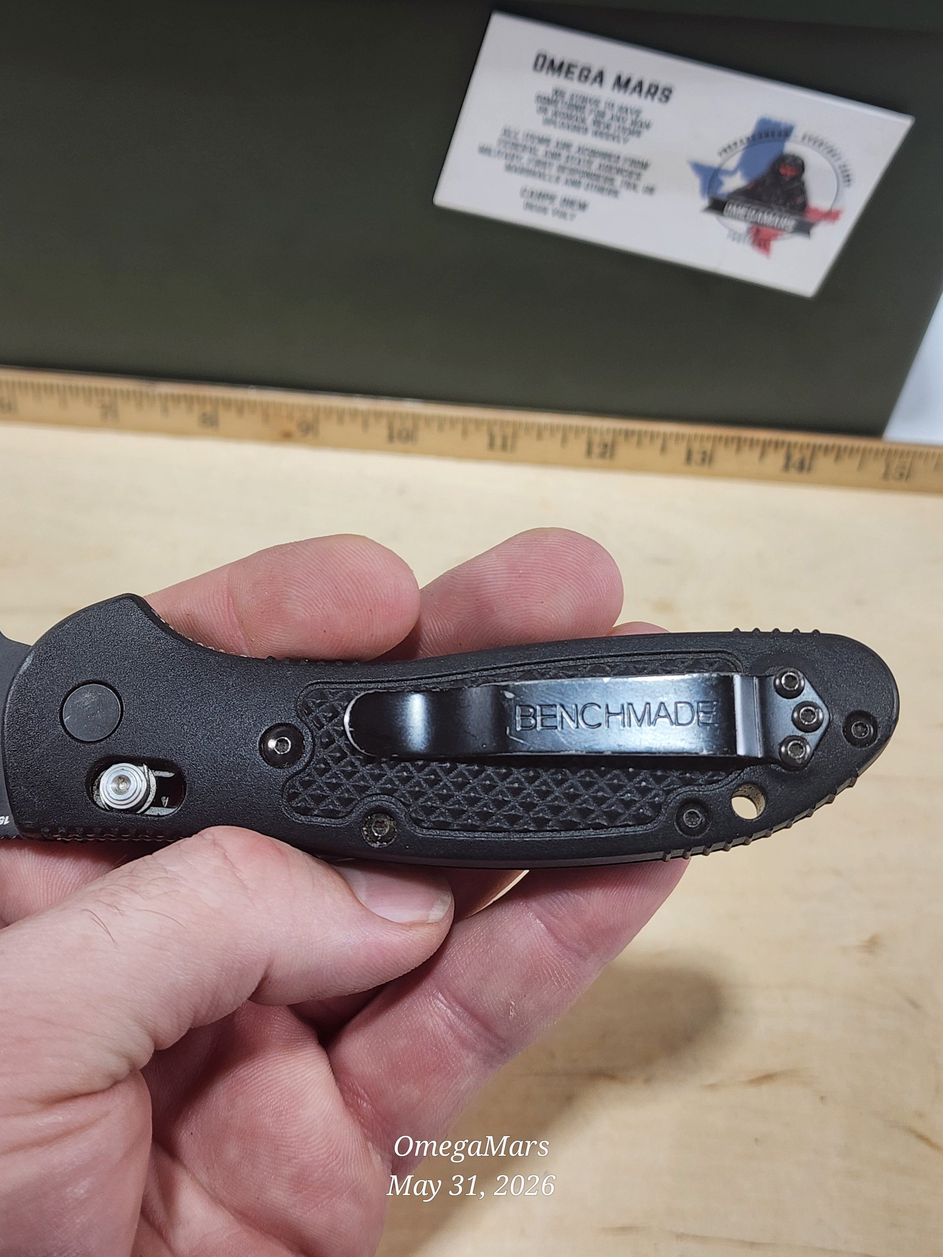 BENCHMADE 553 - Light Usage/Dirty - #54Gr
