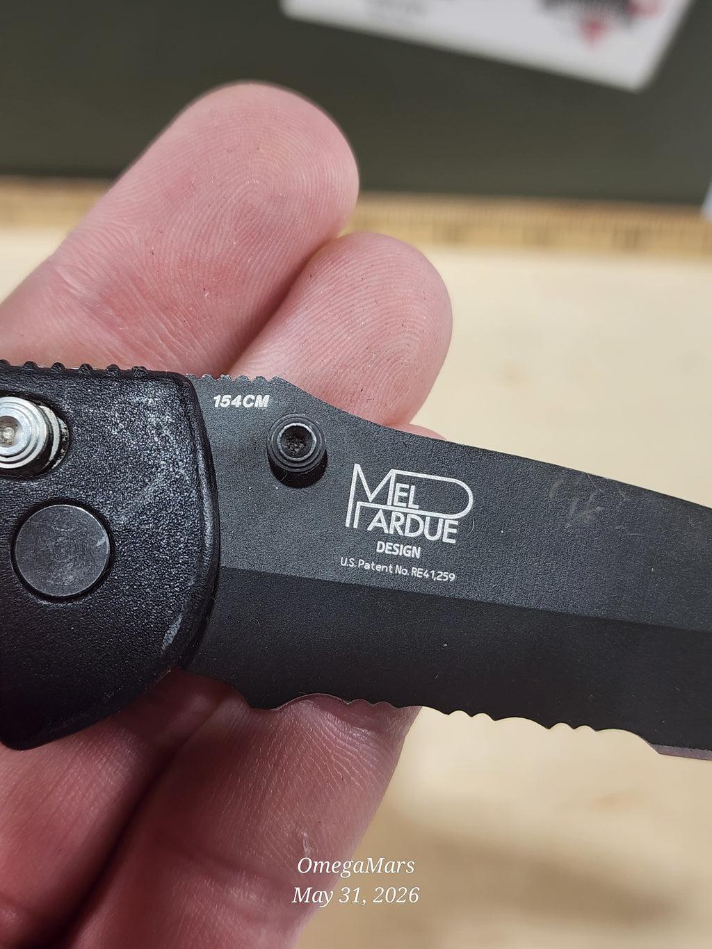 BENCHMADE 553 - Light Usage/Dirty - #54Gr