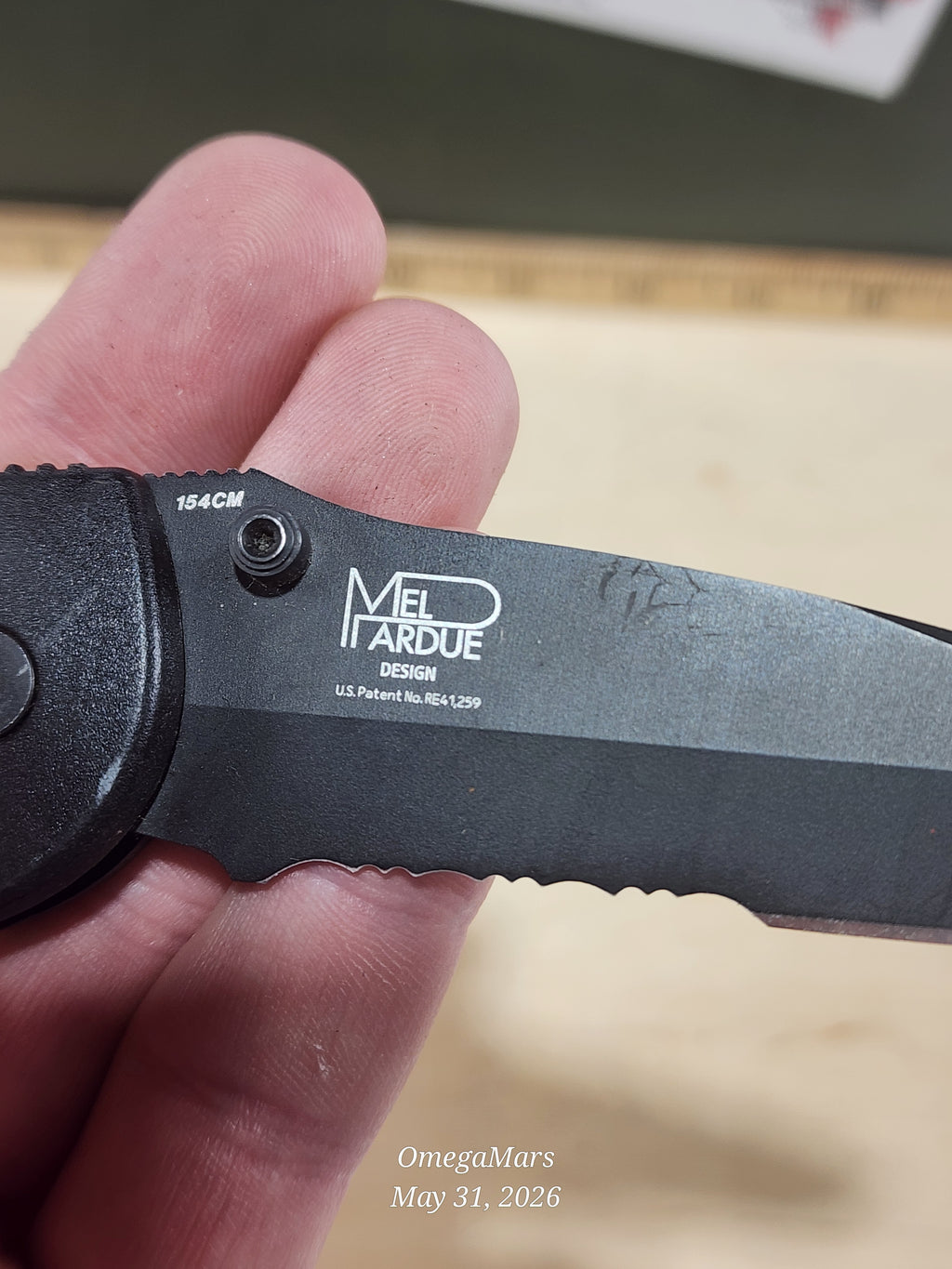 BENCHMADE 553 - Light Usage/Dirty - #54Gr