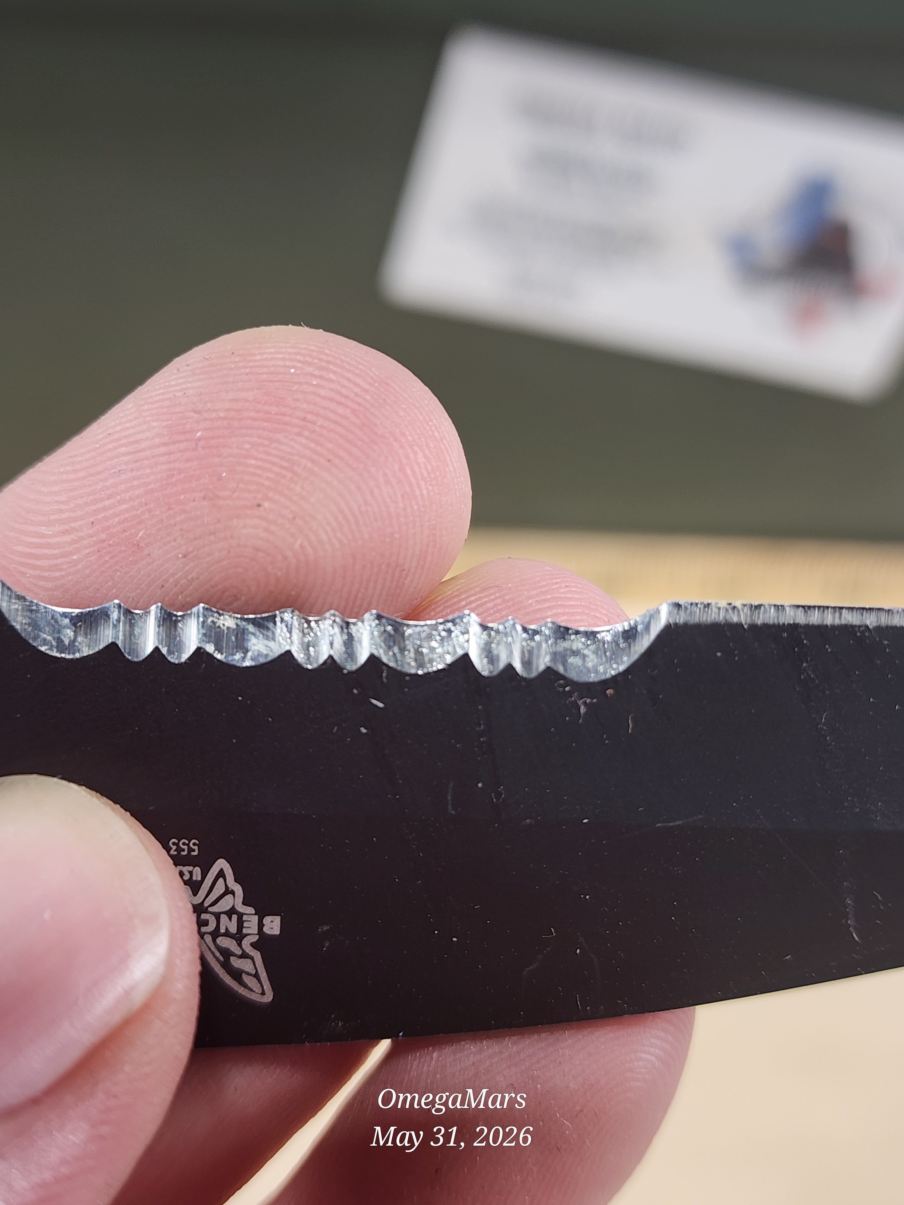 BENCHMADE 553 - Light Usage/Dirty - #54Gr