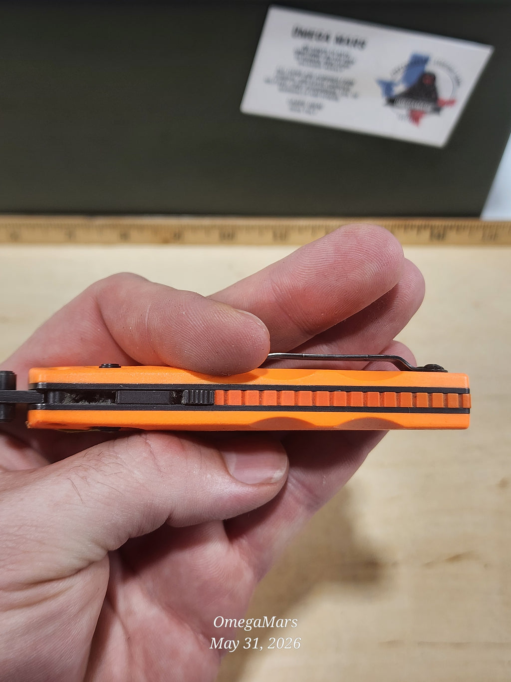 BENCHMADE 585 Mini Barrage - Light Usage/Dirty - #55Gr