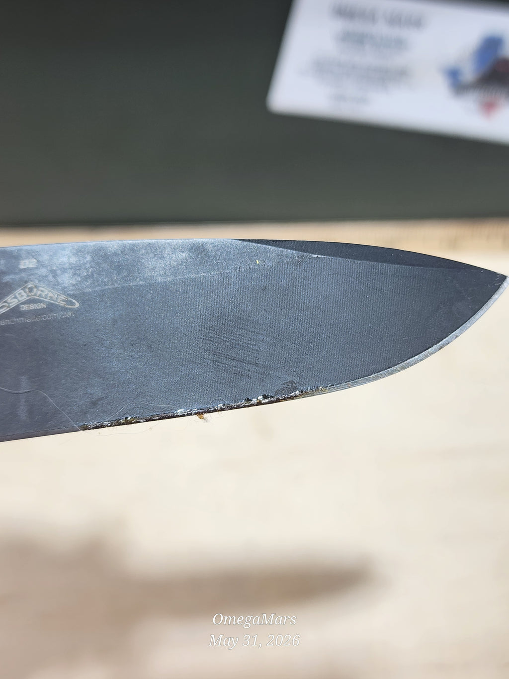 BENCHMADE 585 Mini Barrage - Light Usage/Dirty - #55Gr