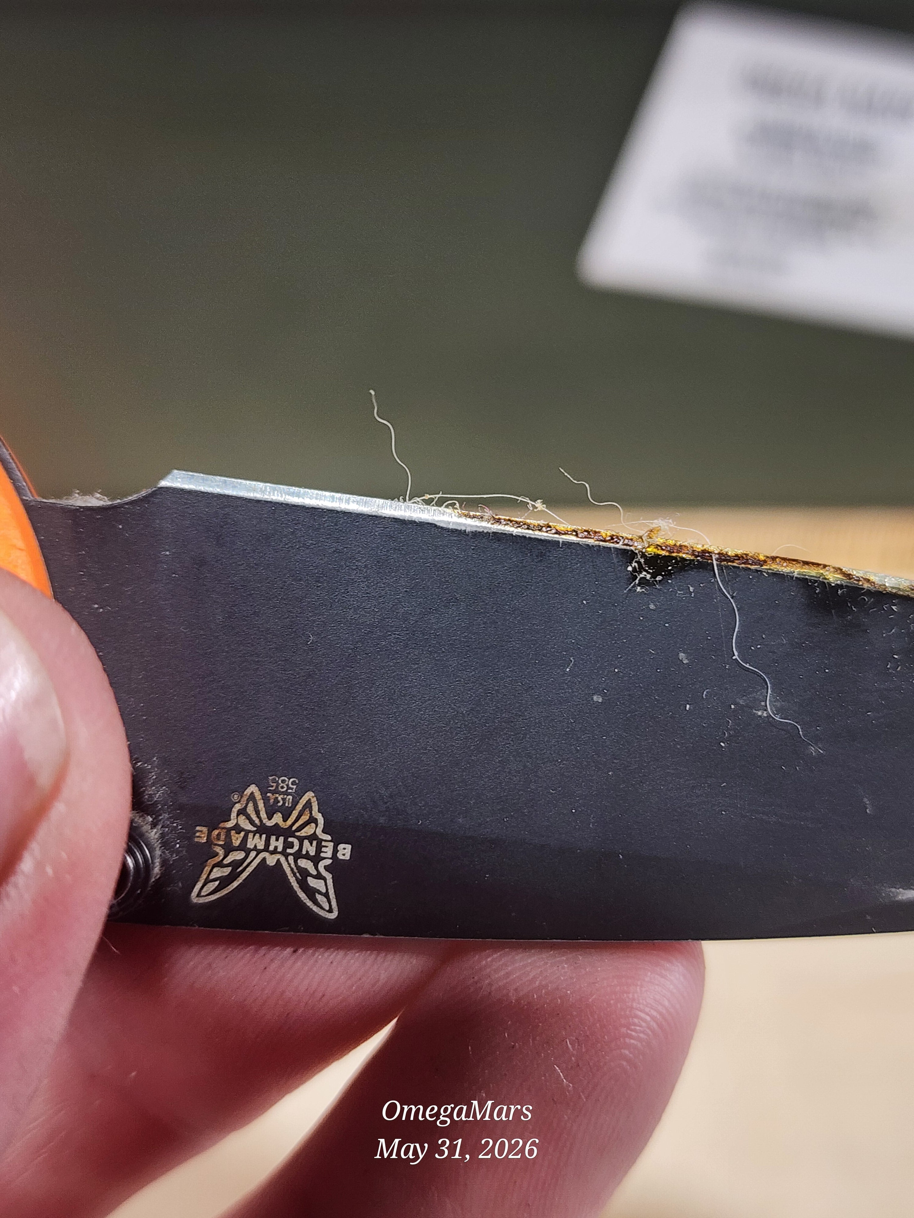 BENCHMADE 585 Mini Barrage - Light Usage/Dirty - #55Gr