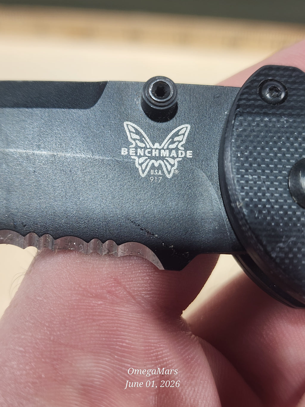BENCHMADE 917 Triage - Light Usage - #65Gr