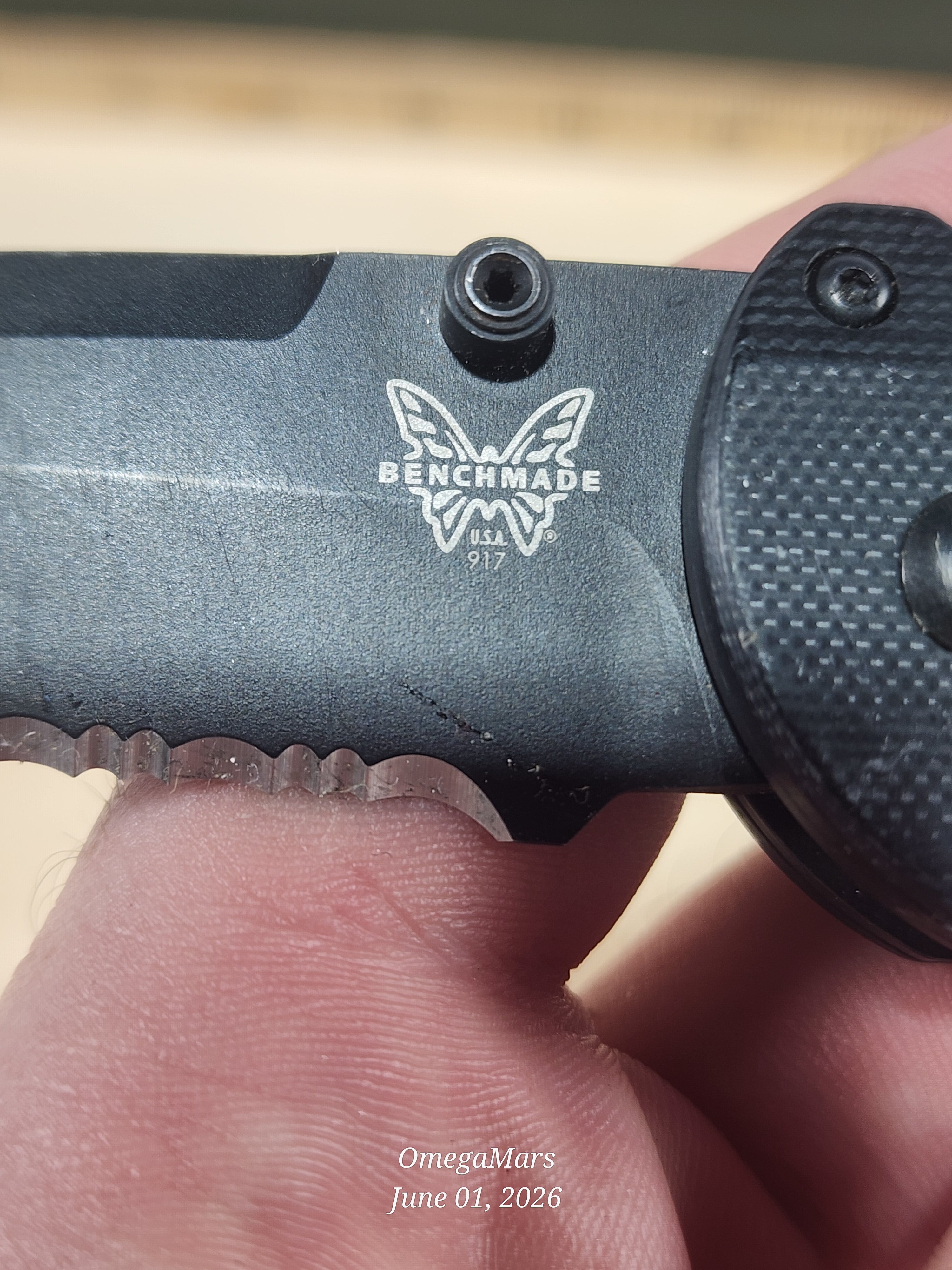 BENCHMADE 917 Triage - Light Usage - #65Gr