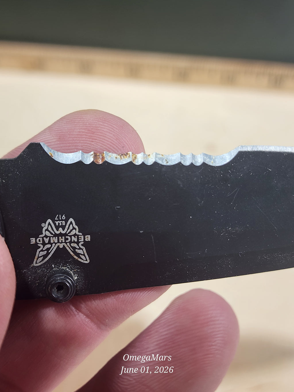 BENCHMADE 917 Triage - Light Usage - #67GR