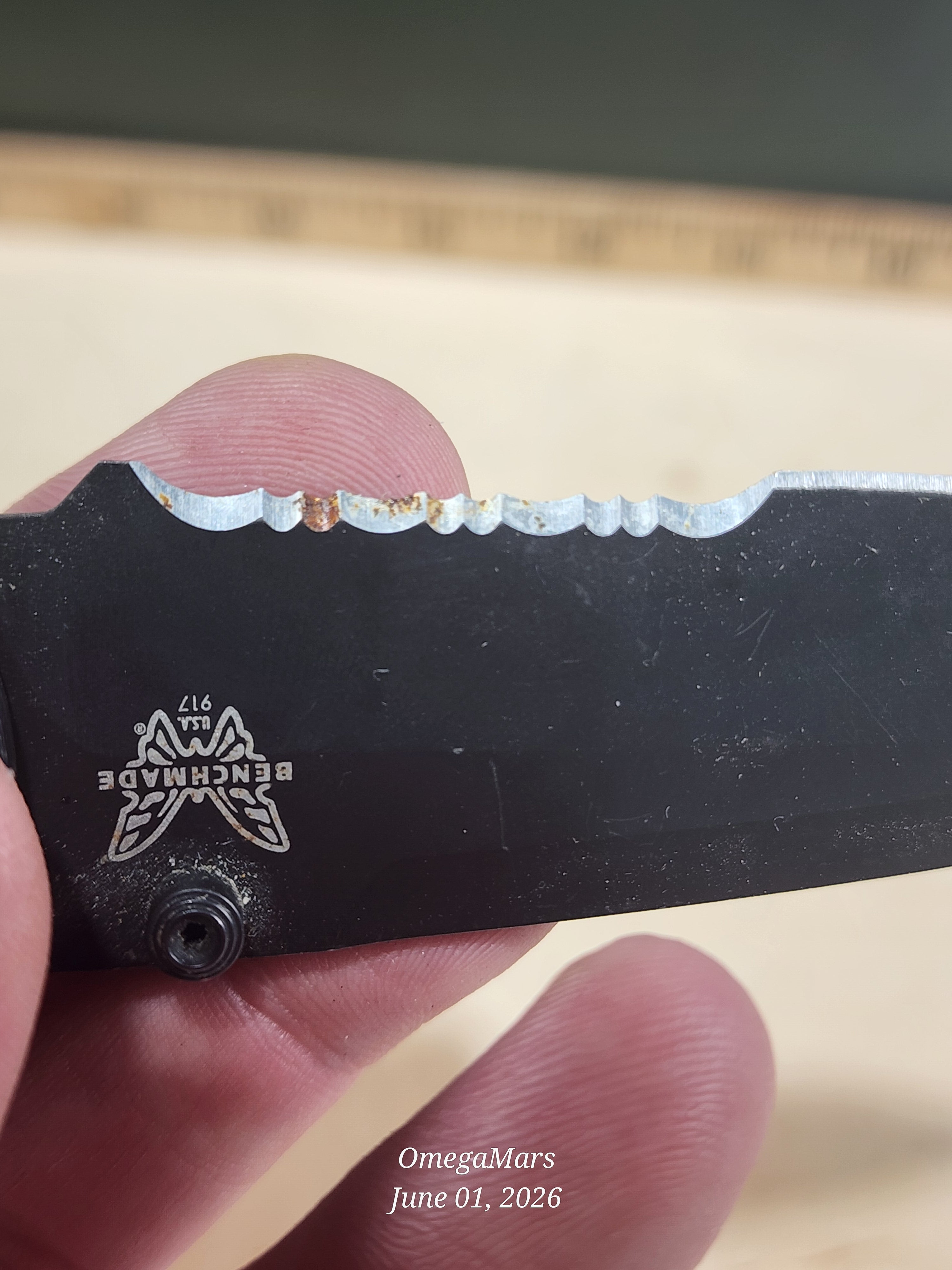 BENCHMADE 917 Triage - Light Usage - #67GR