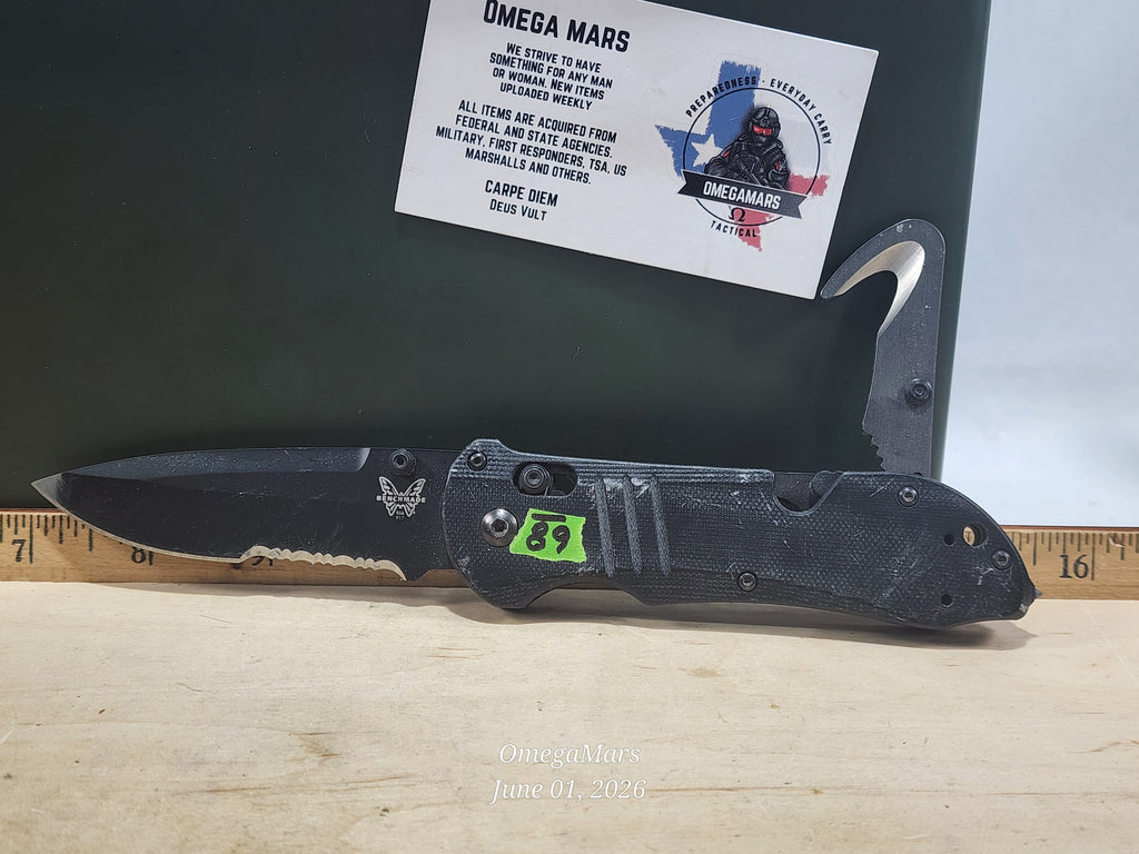 BENCHMADE 917SBK Triage - Light Usage - #68GR