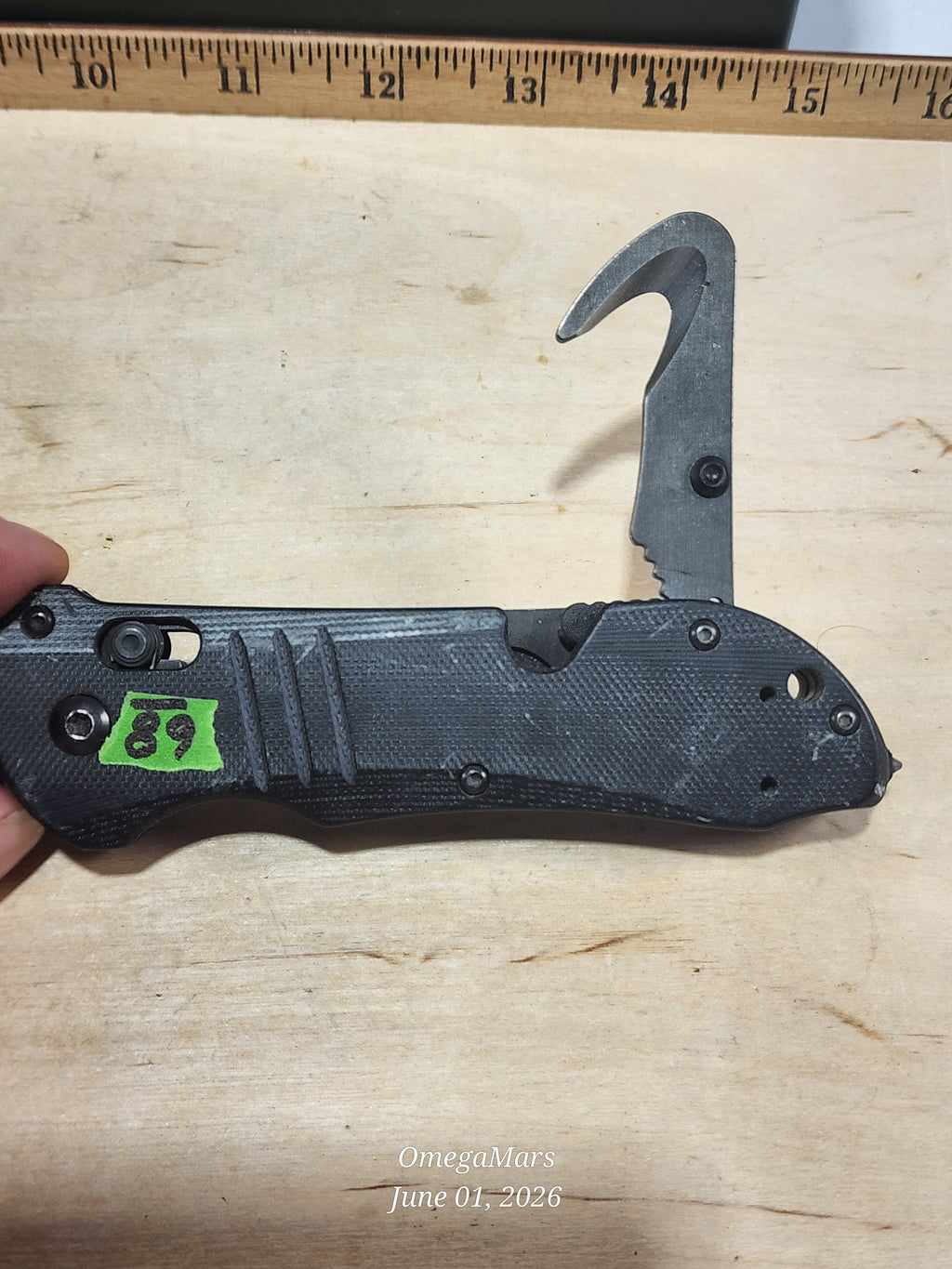 BENCHMADE 917SBK Triage - Light Usage - #68GR