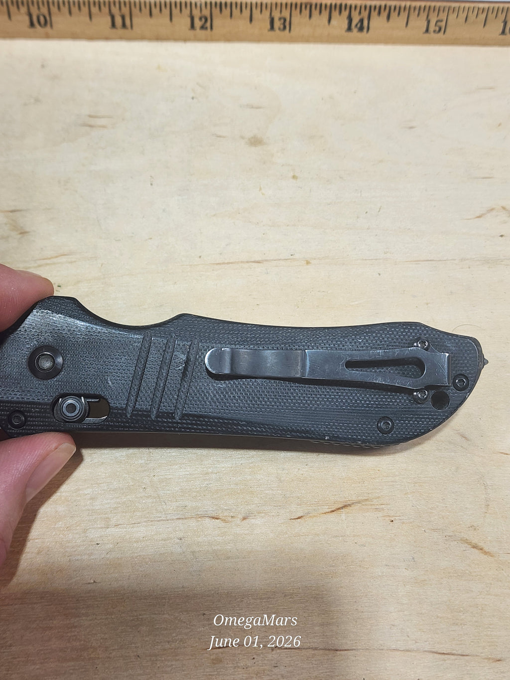 BENCHMADE 917SBK Triage - Light Usage - #68GR