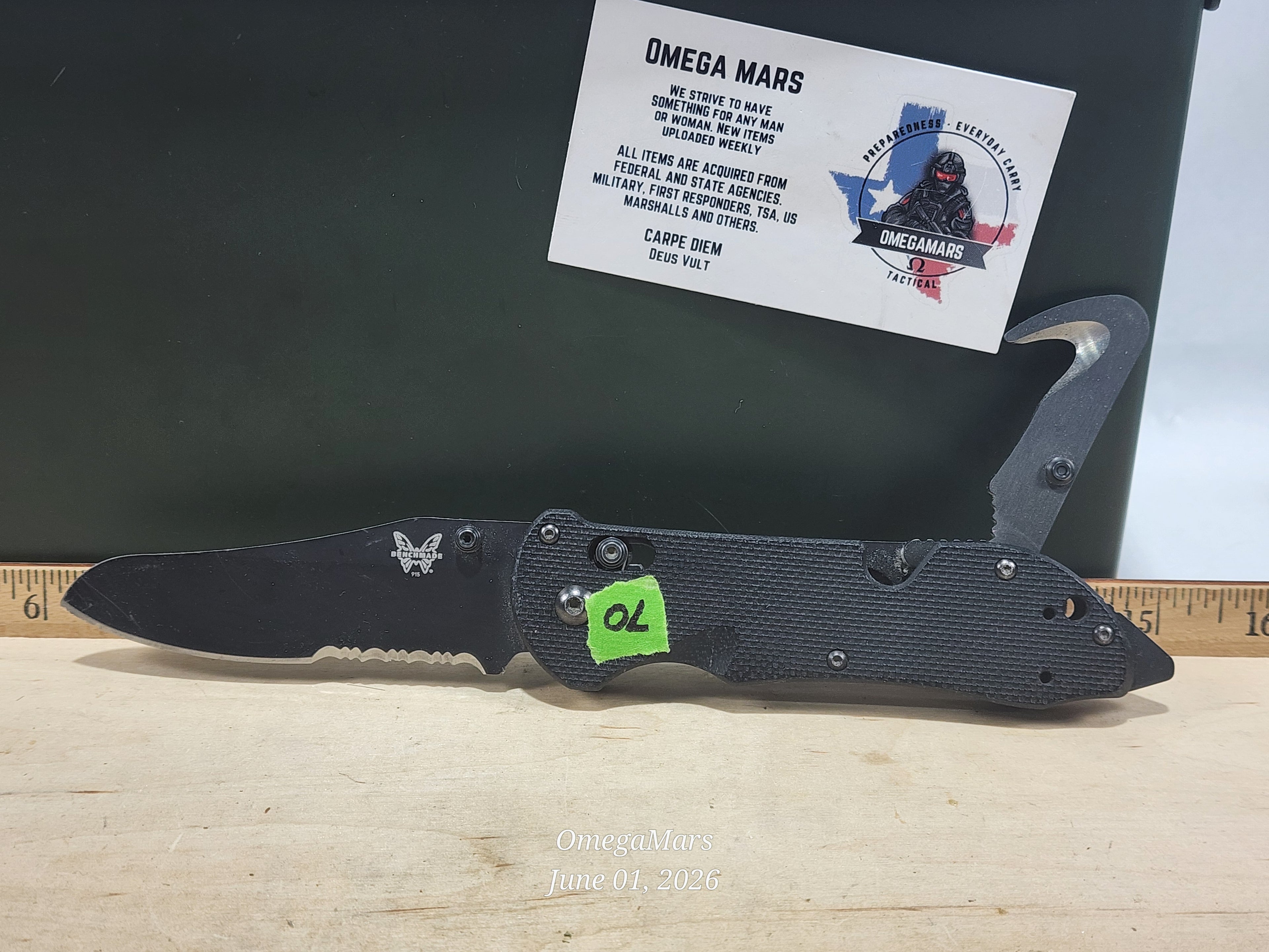 BENCHMADE 915 - Light Usage - #70GR