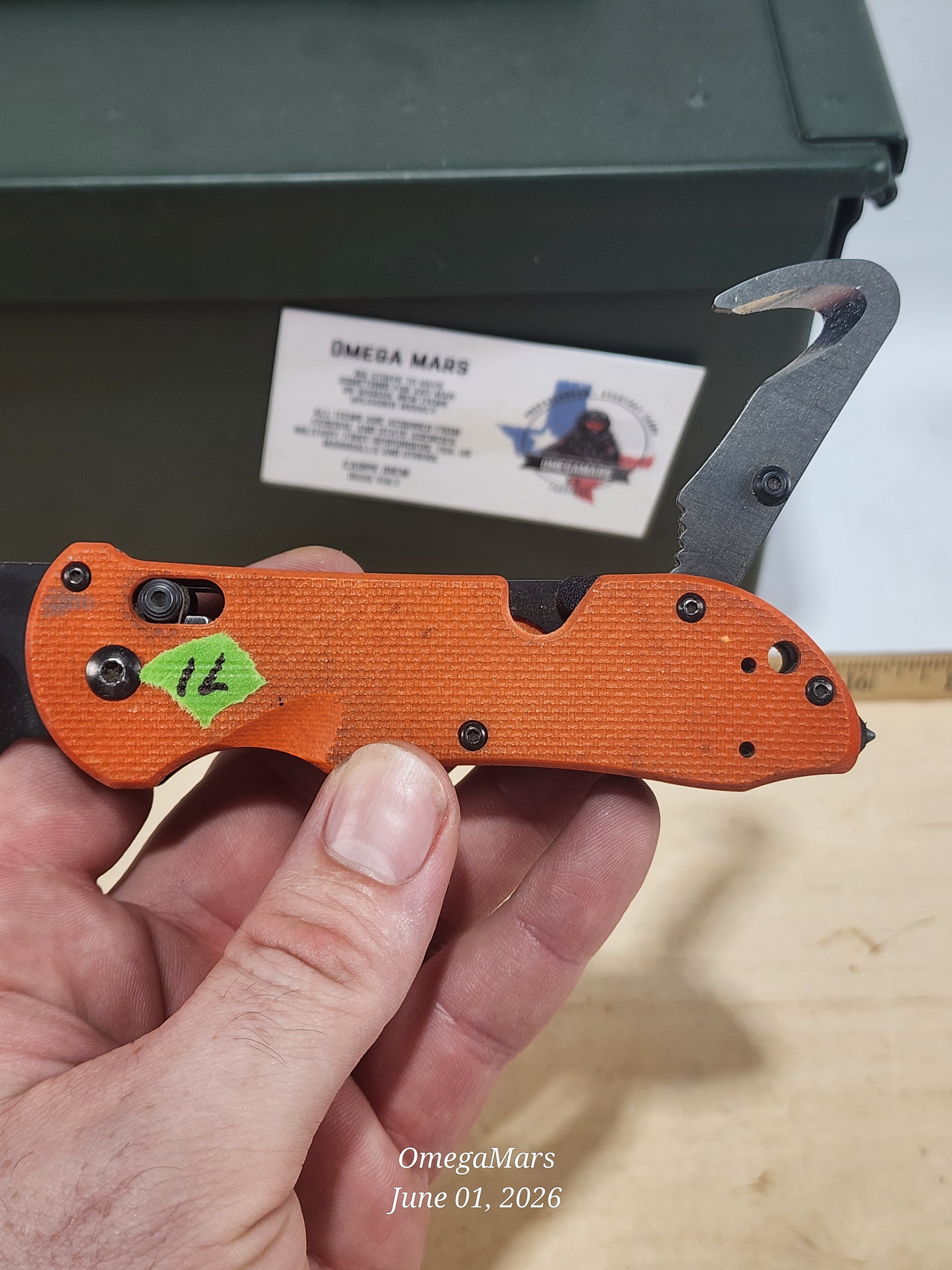 BENCHMADE 916SBK - Light Usage - #71GR