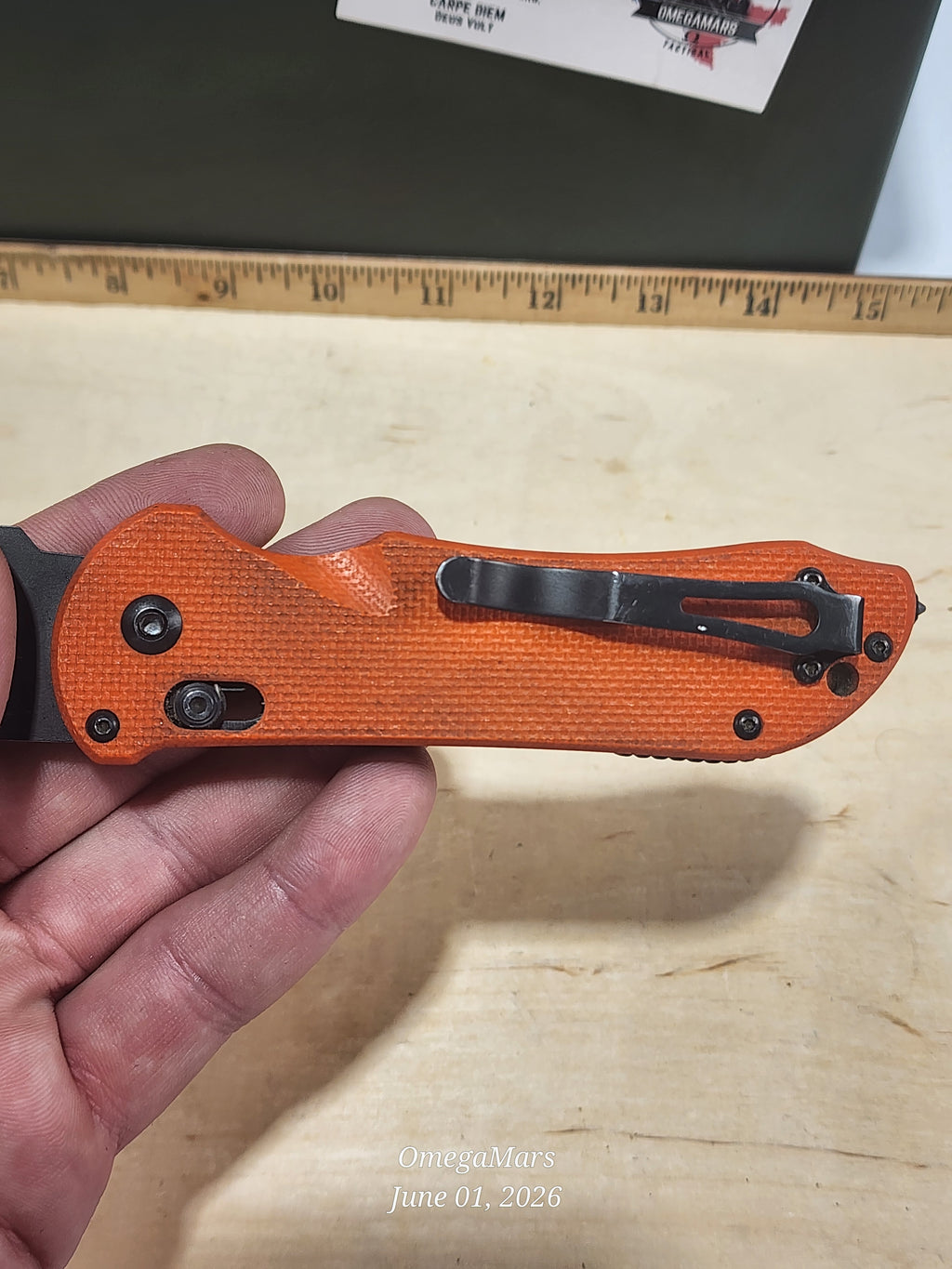 BENCHMADE 916SBK - Light Usage - #71GR