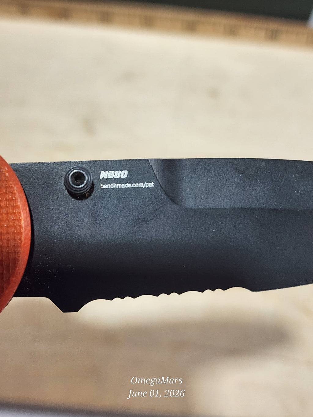 BENCHMADE 916SBK - Light Usage - #71GR