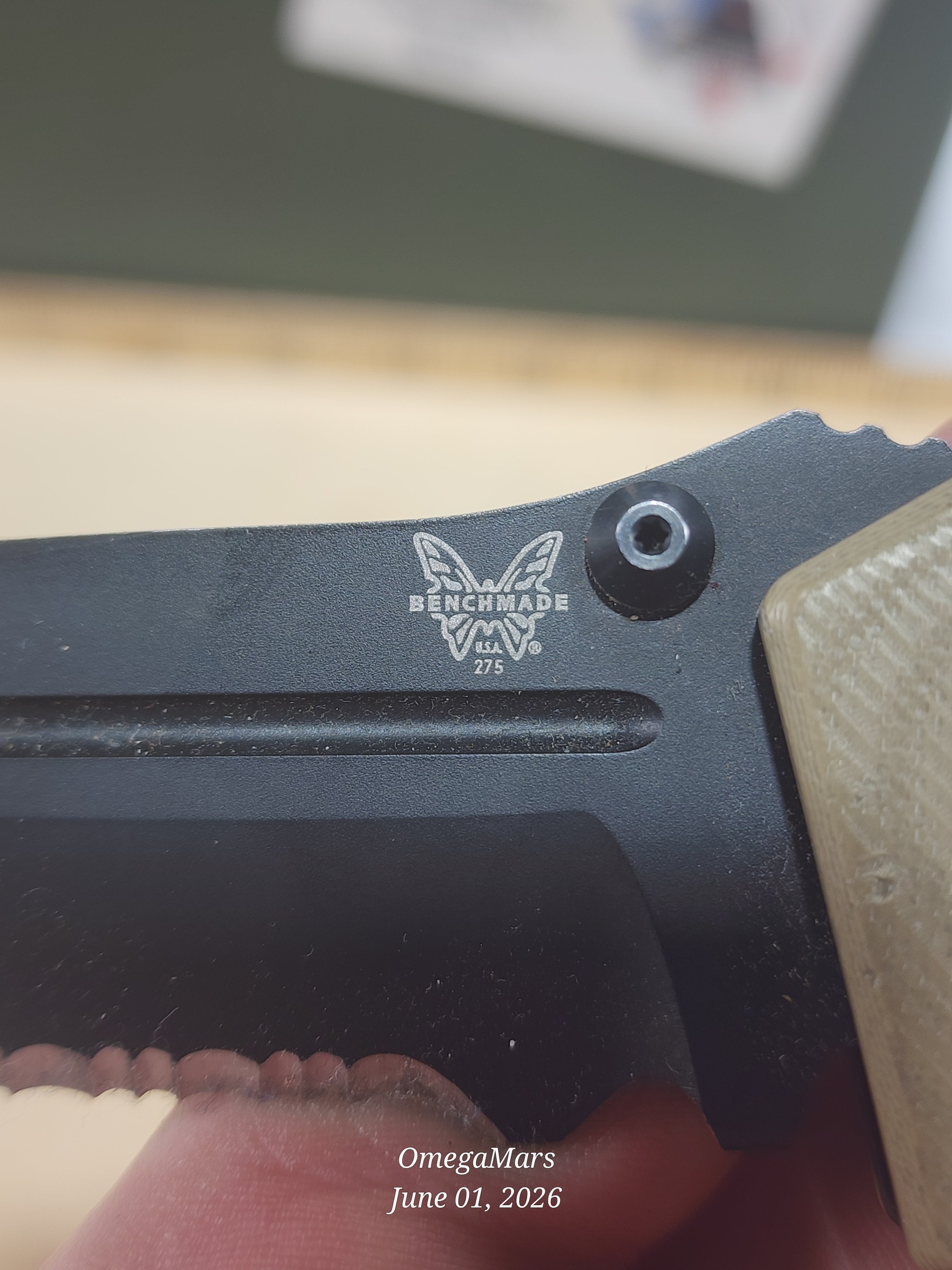 BENCHMADE 275 Adamas - Light Usage - #75Gr