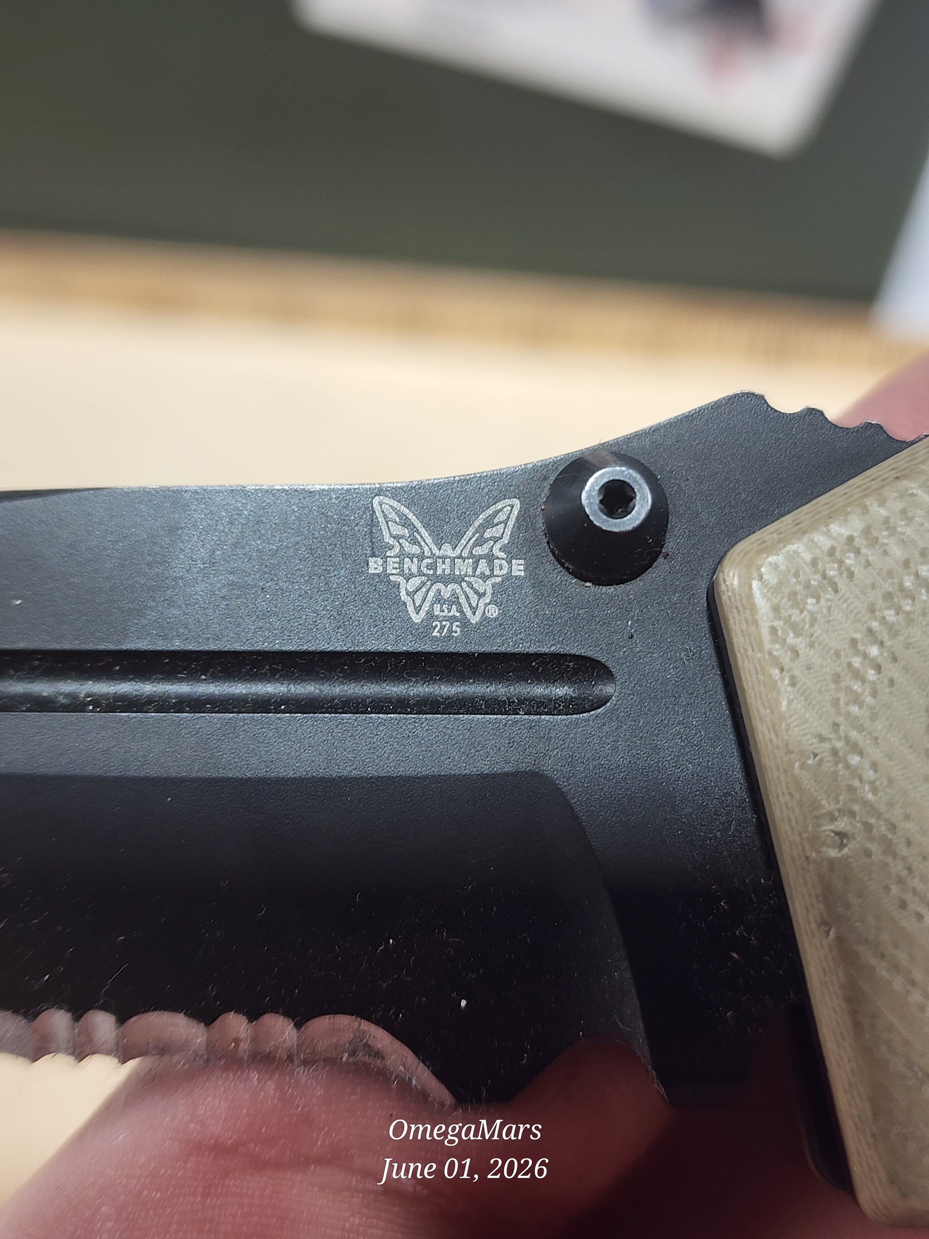 BENCHMADE 275 Adamas - Light Usage - #75Gr