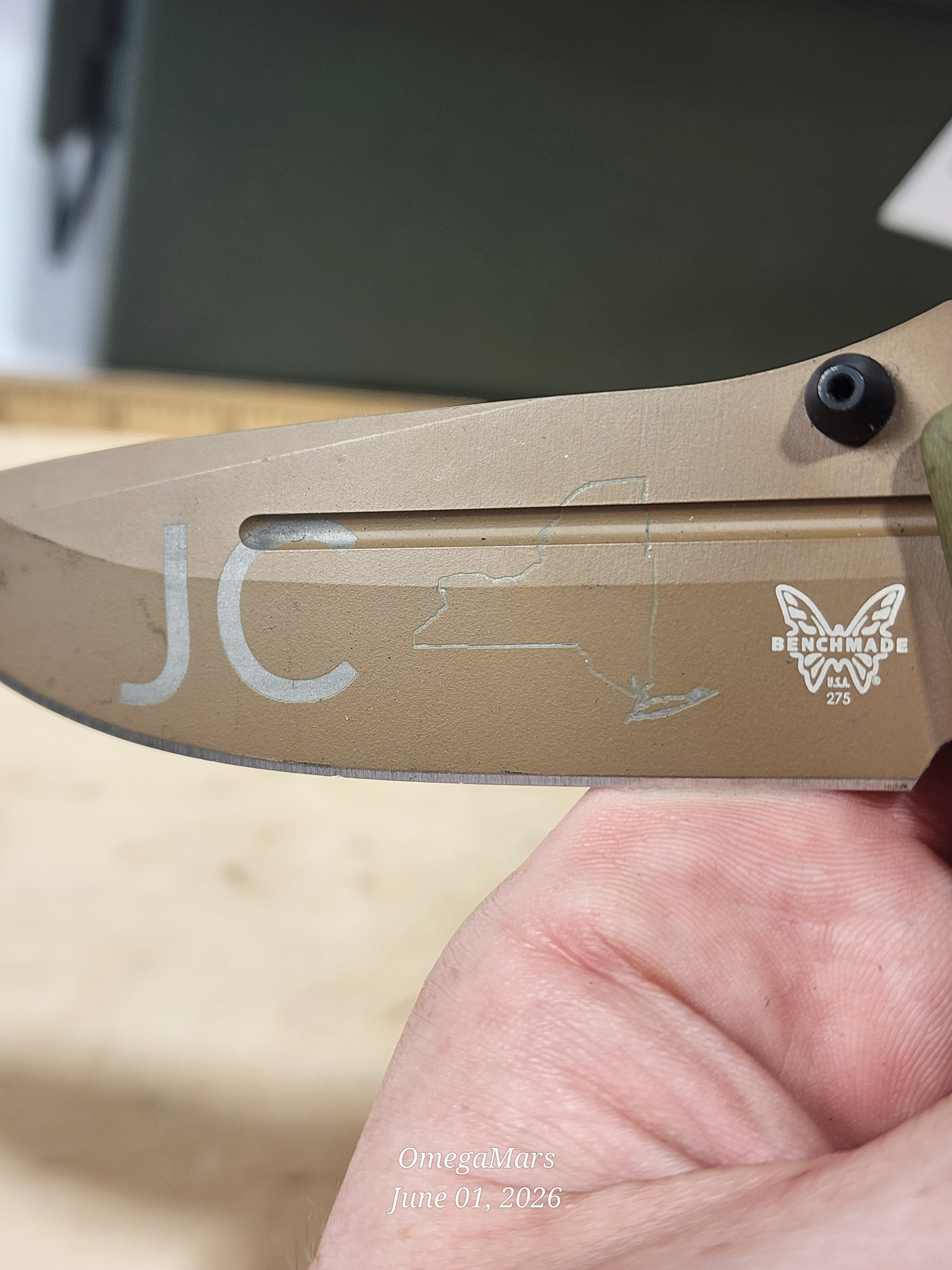 BENCHMADE 275FE-2 Adamas - Light Usage #76GR