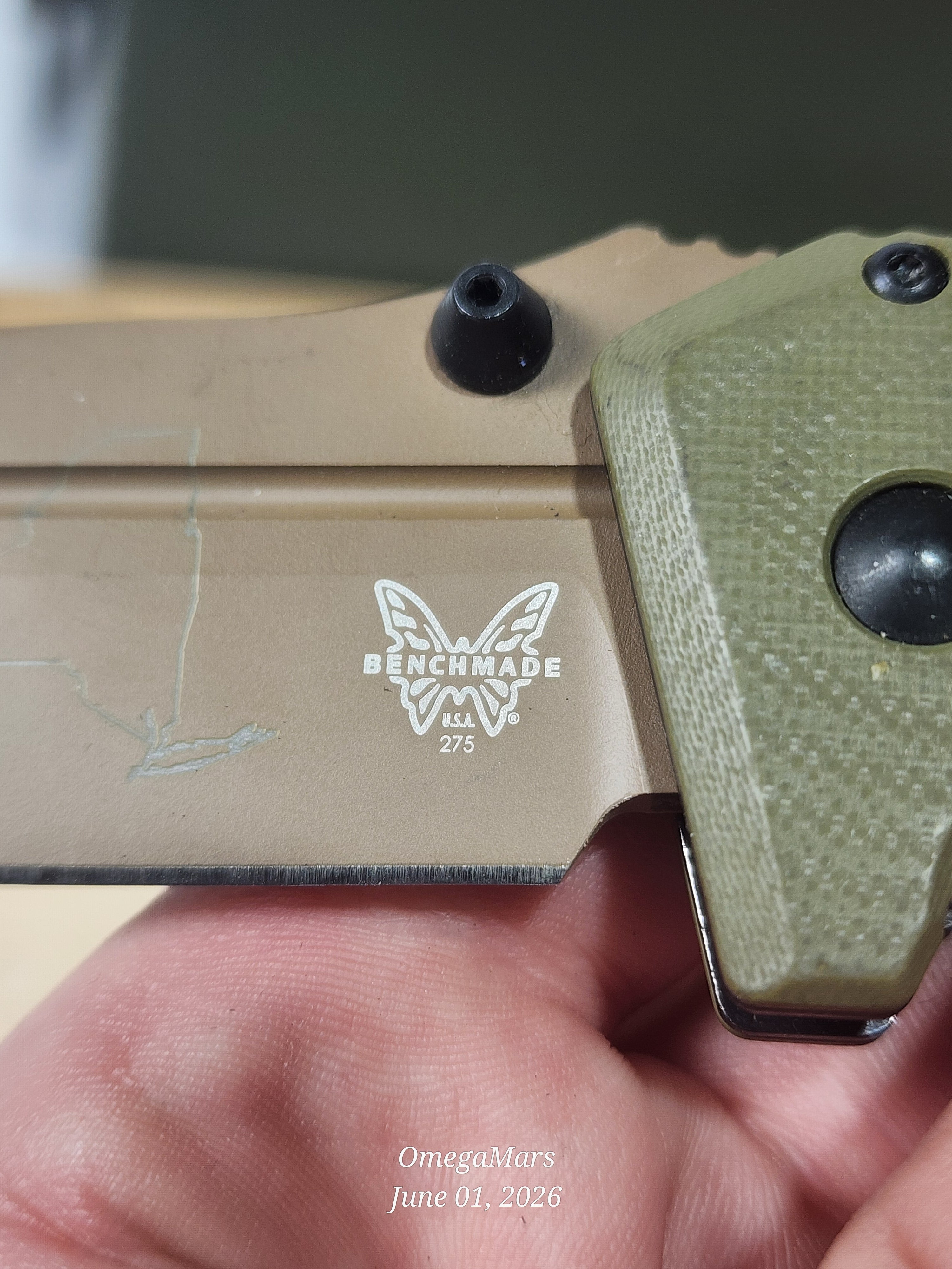 BENCHMADE 275FE-2 Adamas - Light Usage #76GR