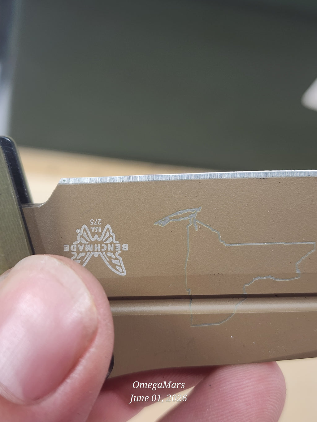 BENCHMADE 275FE-2 Adamas - Light Usage #76GR