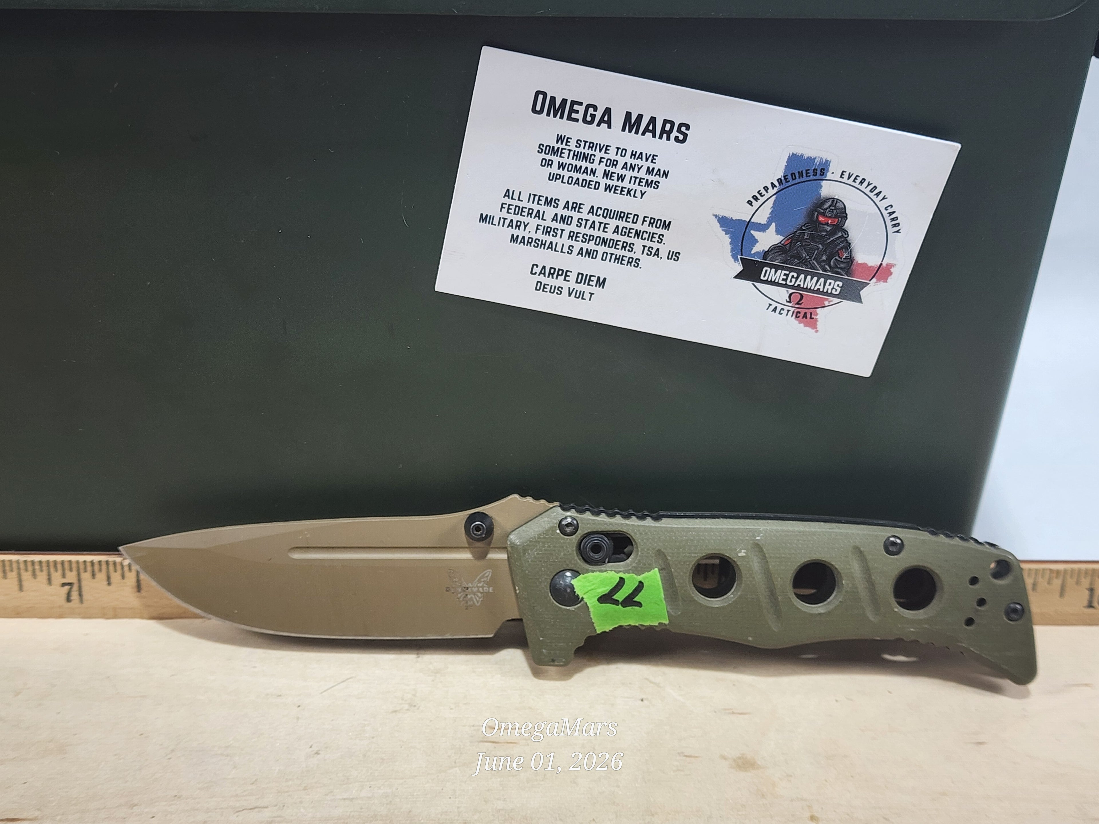 BENCHMADE 273 - Mini Adamas - Light Usage - #77Gr