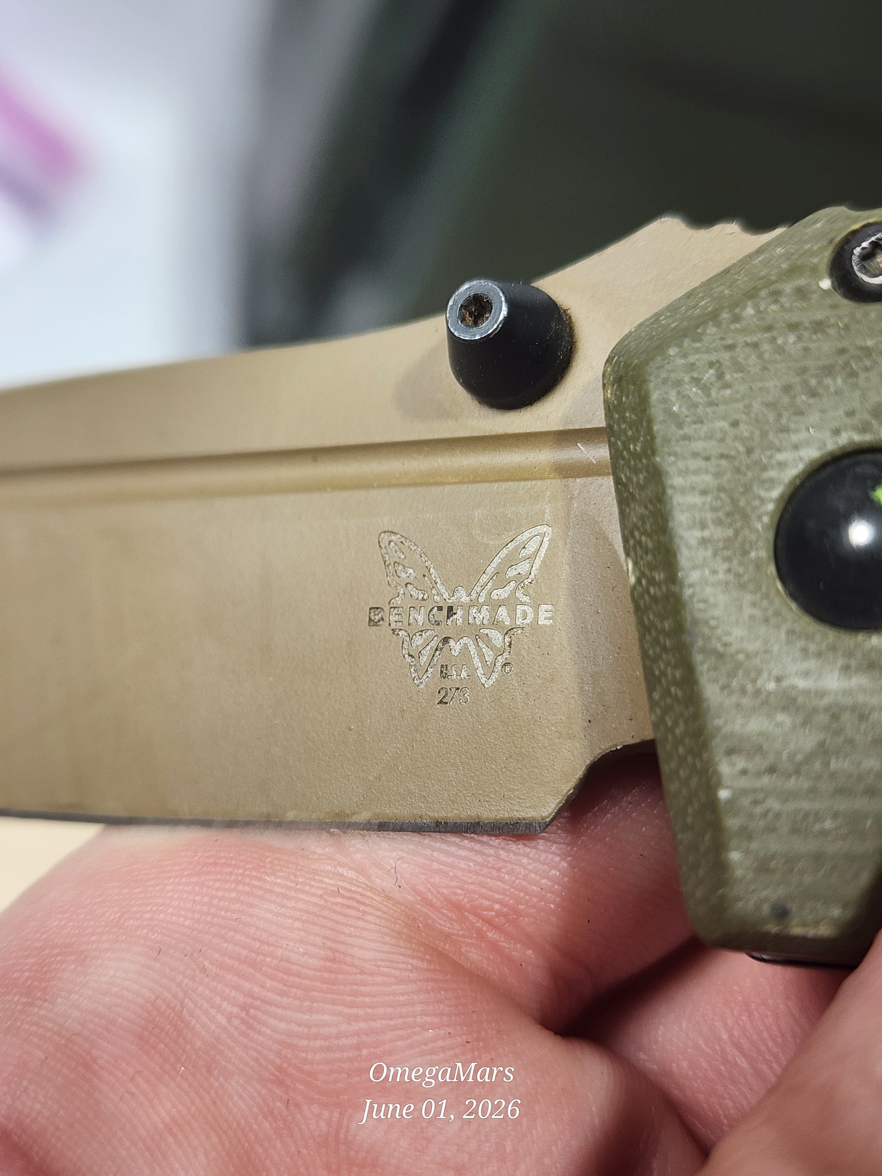 BENCHMADE 273 - Mini Adamas - Light Usage - #77Gr