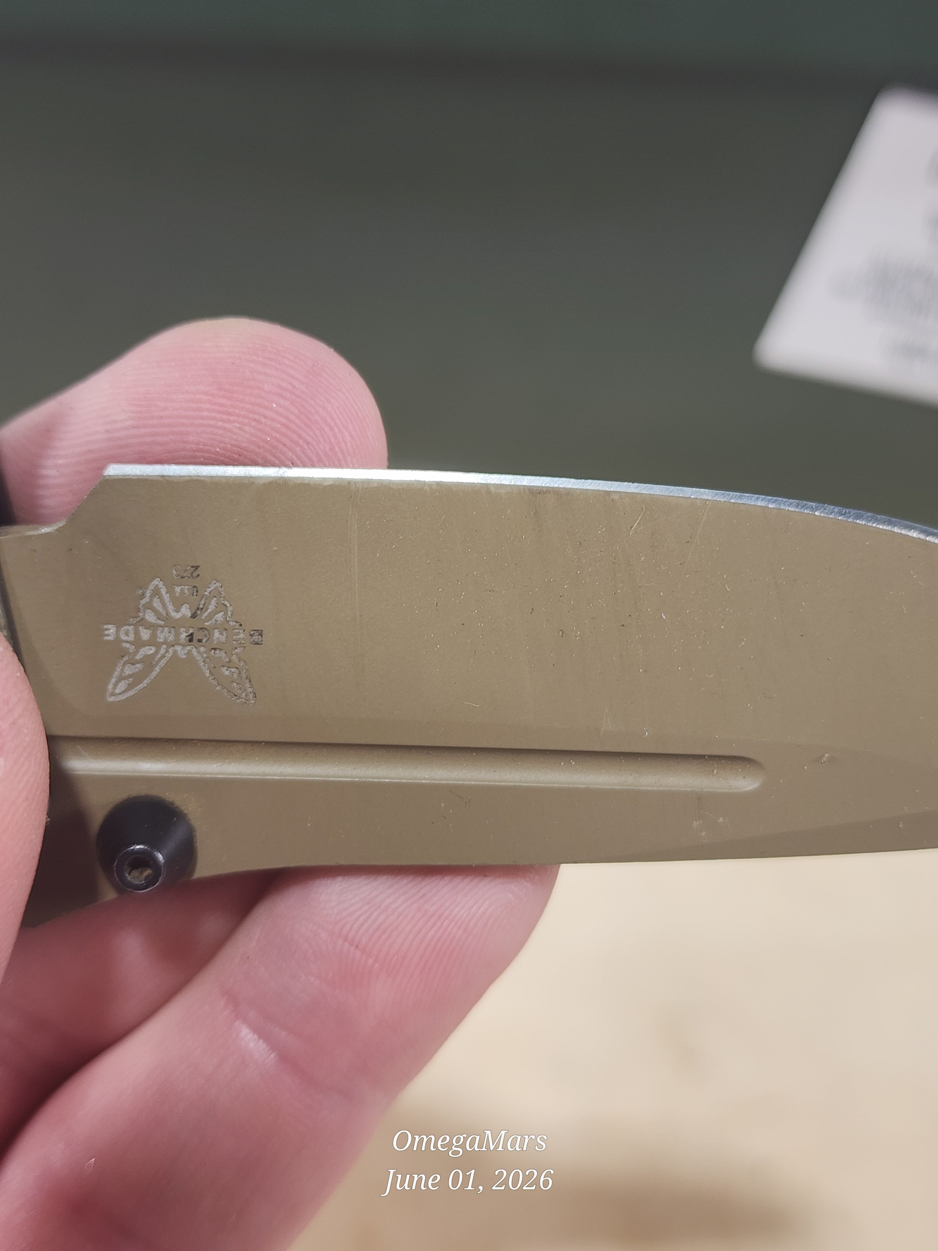 BENCHMADE 273 - Mini Adamas - Light Usage - #77Gr