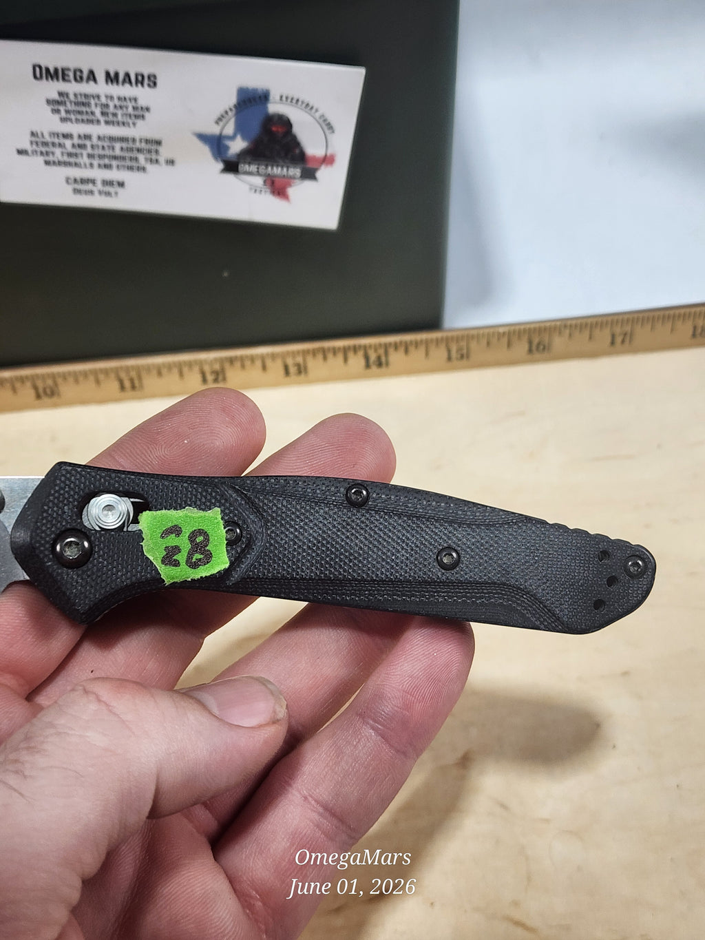 BENCHMADE 940-2 Osborne - Light Usage - #83Gr