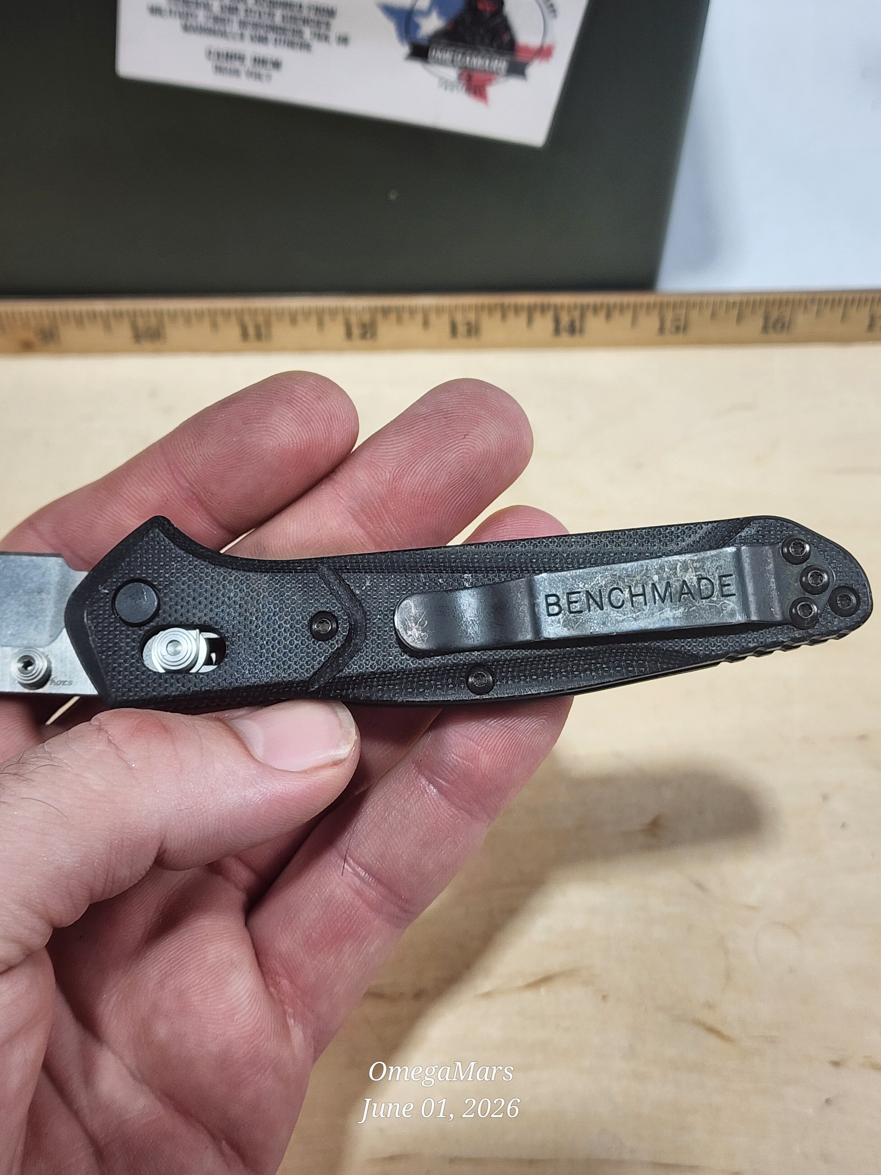 BENCHMADE 940-2 Osborne - Light Usage - #83Gr