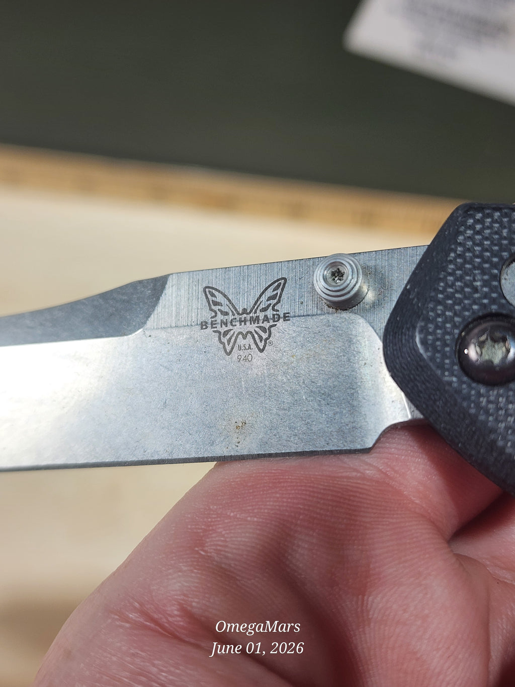 BENCHMADE 940-2 Osborne - Light Usage - #83Gr