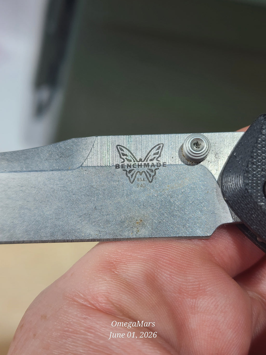 BENCHMADE 940-2 Osborne - Light Usage - #83Gr