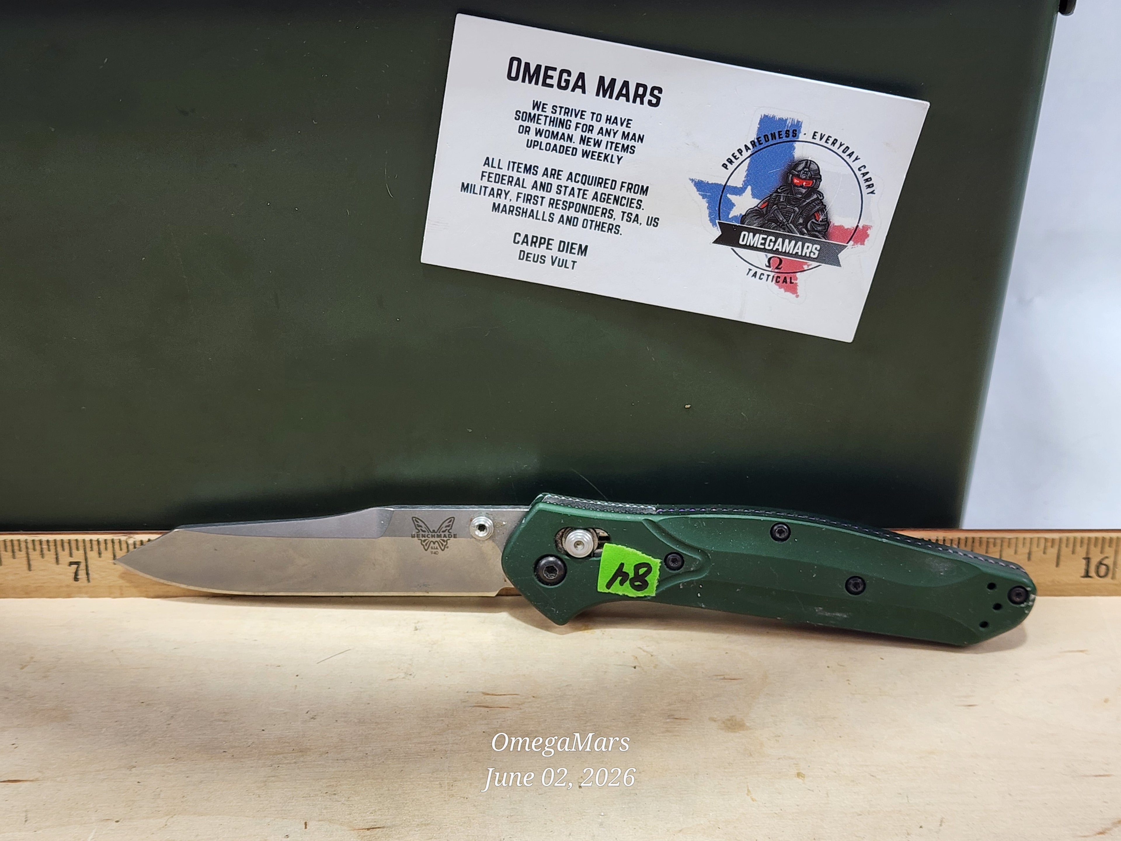 BENCHMADE 940 Osborne - Light Usage - #84Gr