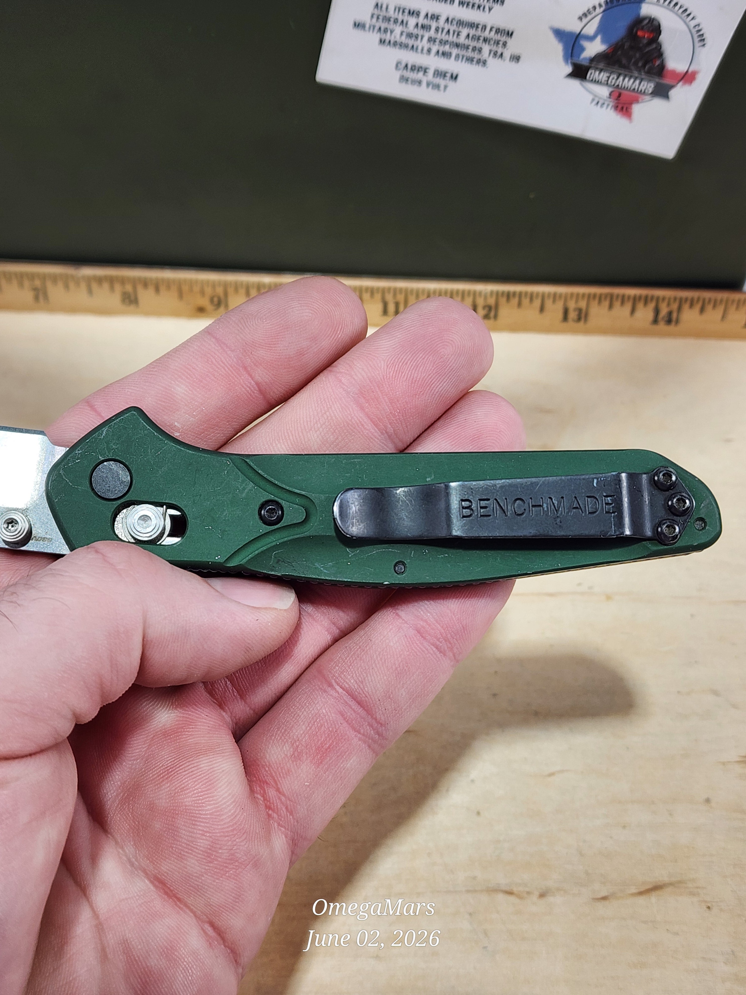 BENCHMADE 940 Osborne - Light Usage - #84Gr