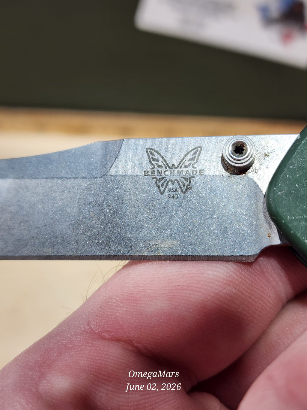 BENCHMADE 940 Osborne - Light Usage - #84Gr