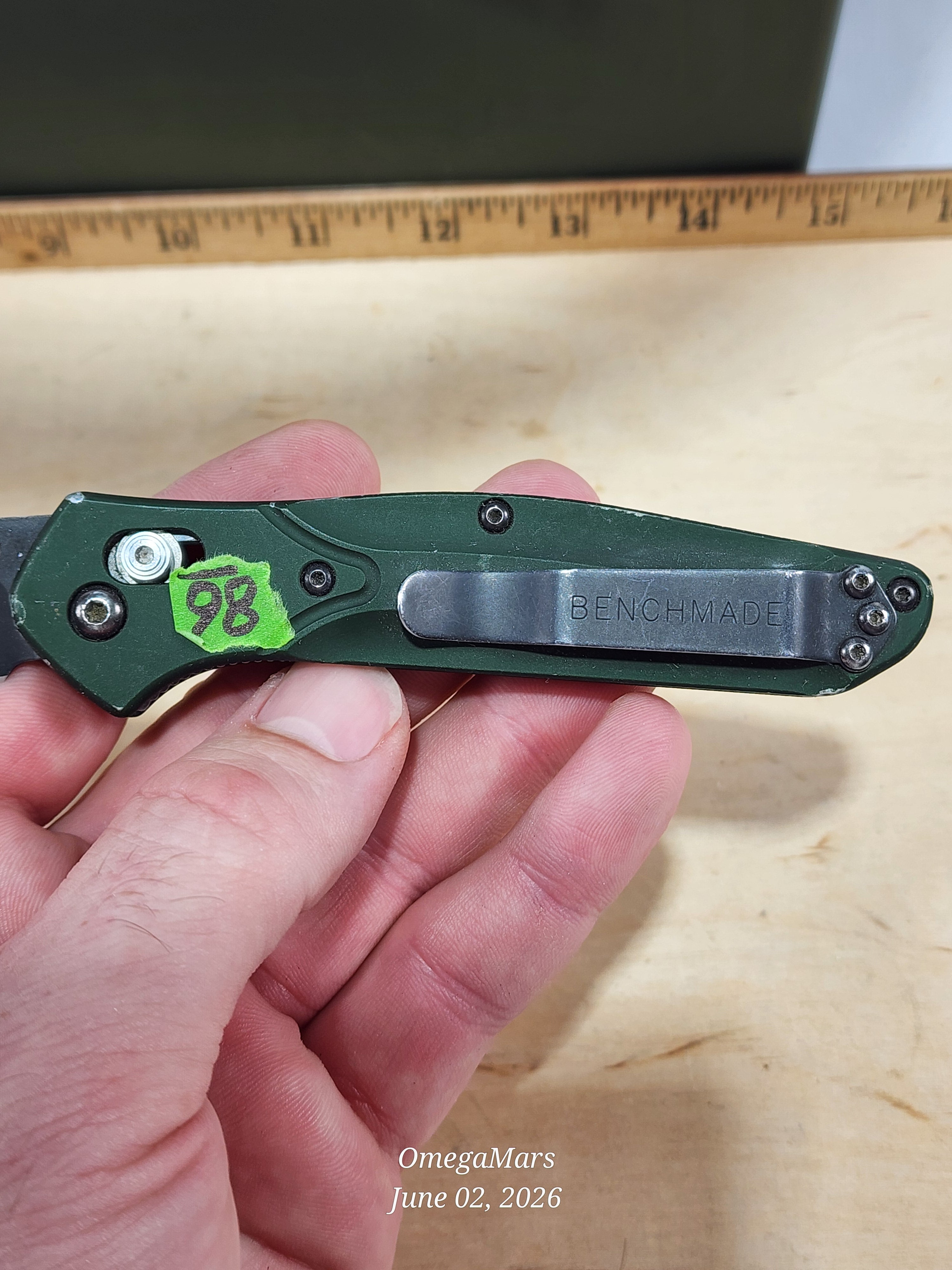 BENCHMADE 940 - Osborne - Light Usage - #86Gr
